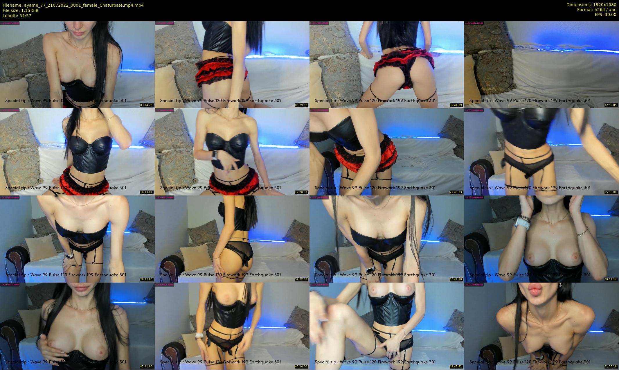 ayame_77 — 55 minute Chaturbate female cam show recording, 1080p, Jul 21, 2022