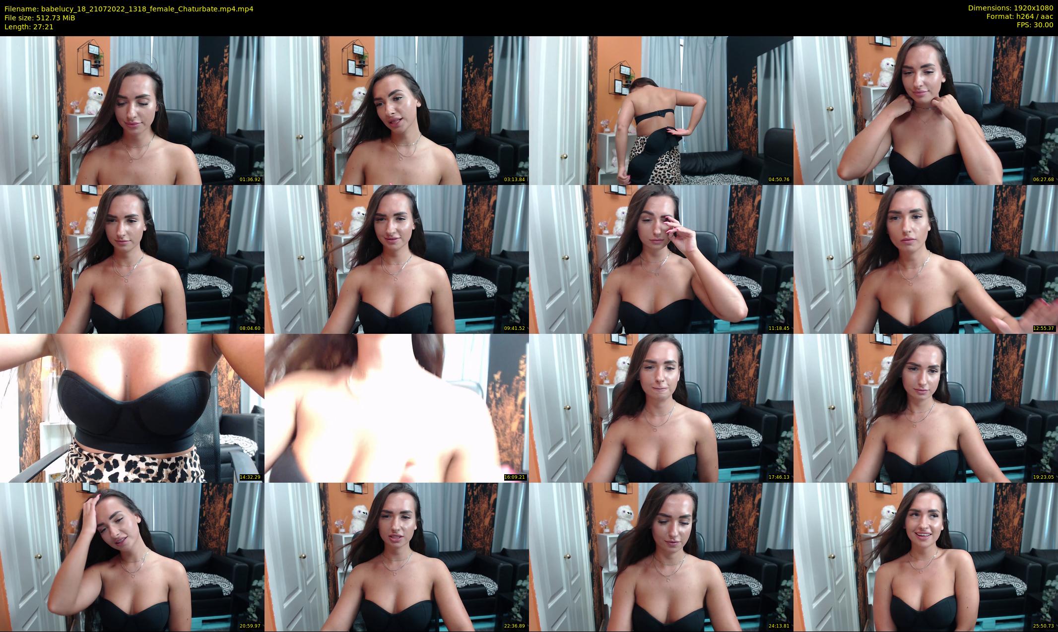 babelucy_18 — 28 minute Chaturbate female cam show recording, 1080p, Jul 21, 2022