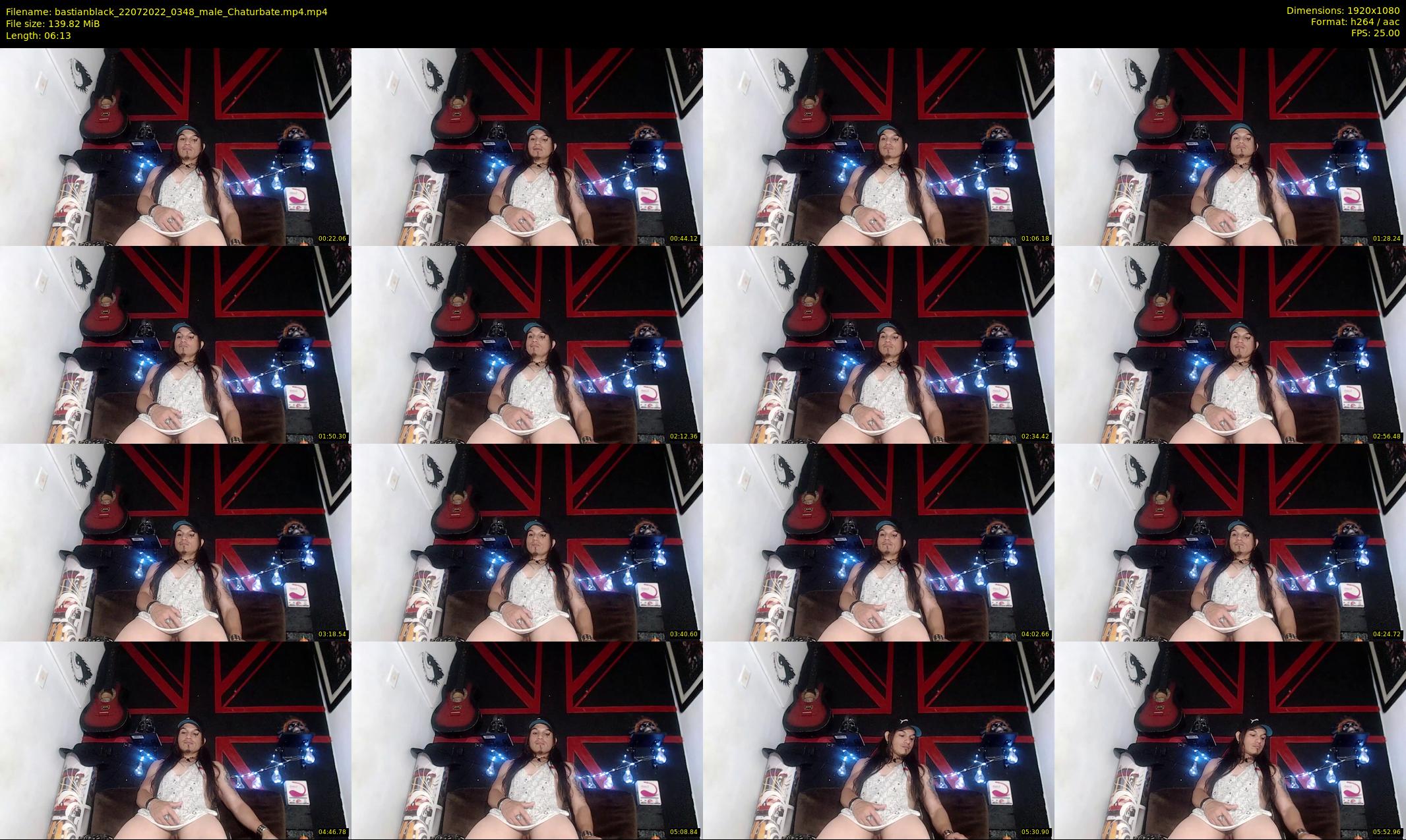 bastianblack — 7 minute Chaturbate male cam show recording, 1080p, Jul 22, 2022