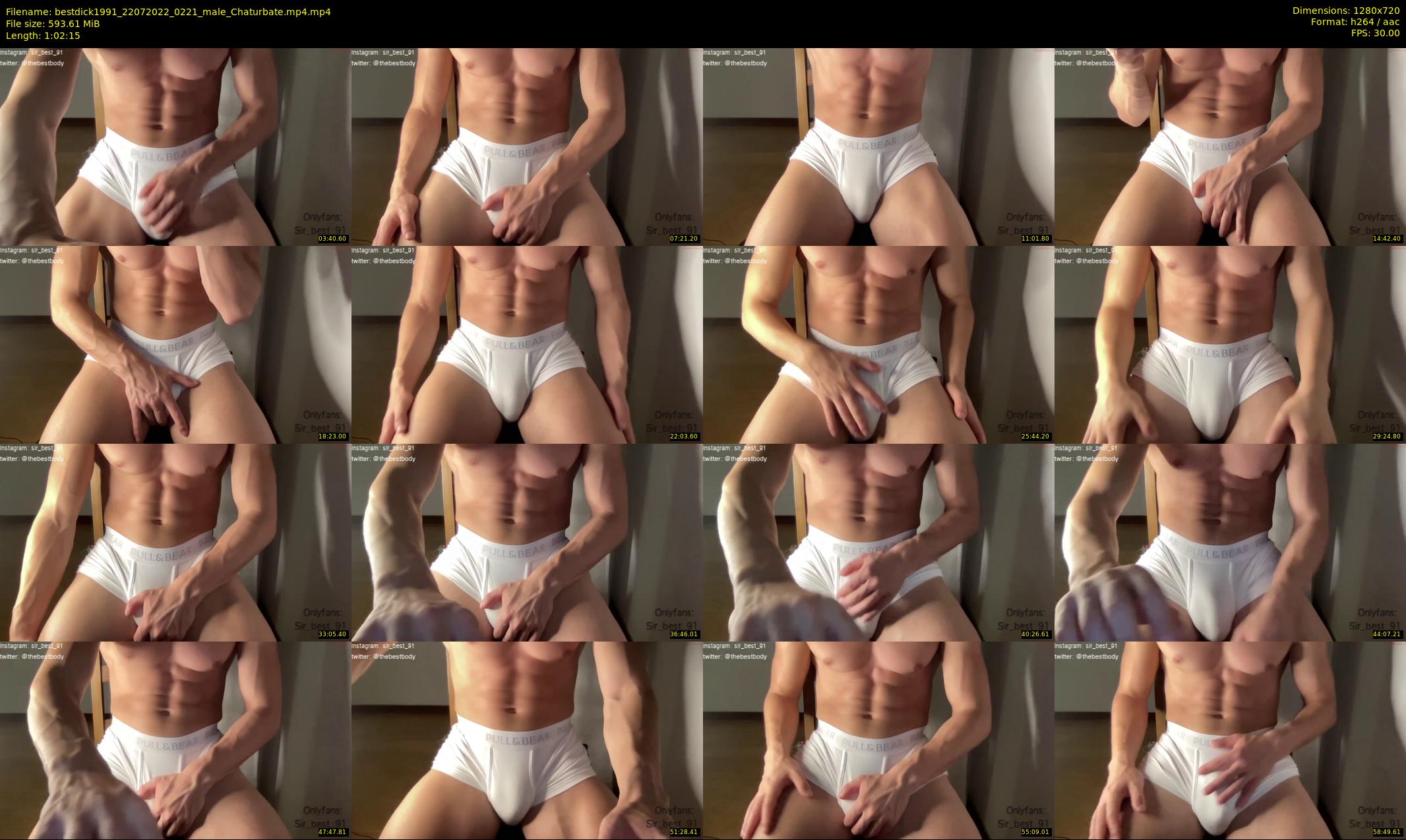 bestdick1991 — 63 minute Chaturbate male cam show recording, 720p, Jul 22, 2022