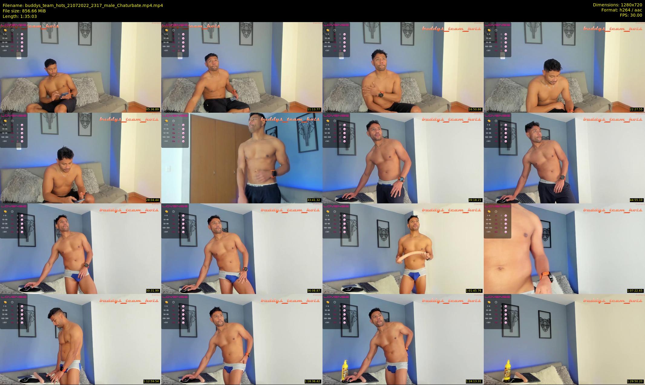 buddys_team_hots — 96 minute Chaturbate couple cam show recording, 720p, Jul 21, 2022