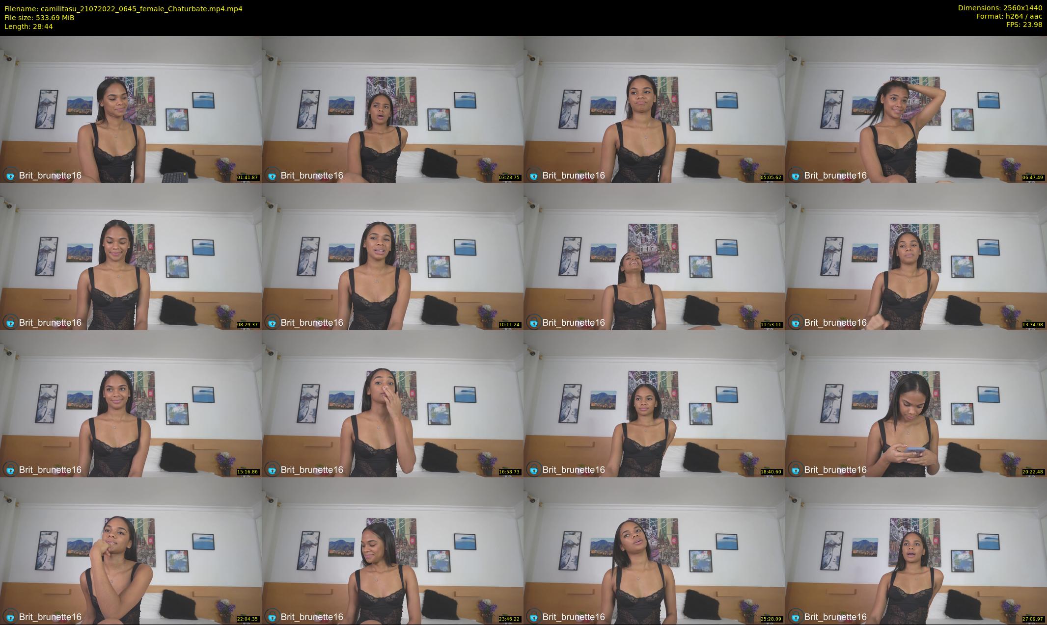 camilitasu — 29 minute Chaturbate female cam show recording, 1080p, Jul 21, 2022