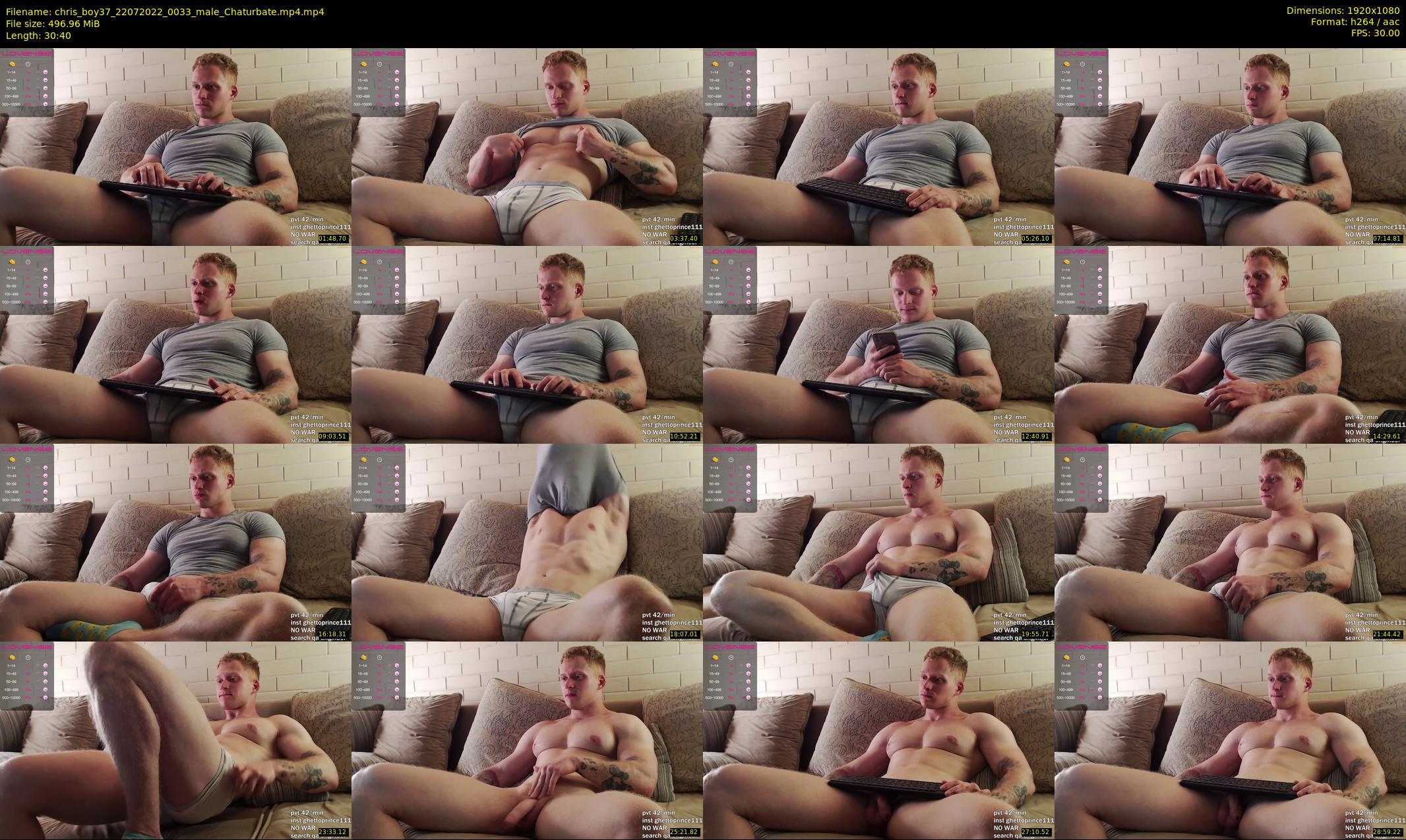 chris_boy37 — 31 minute Chaturbate male cam show recording, 1080p, Jul 22, 2022