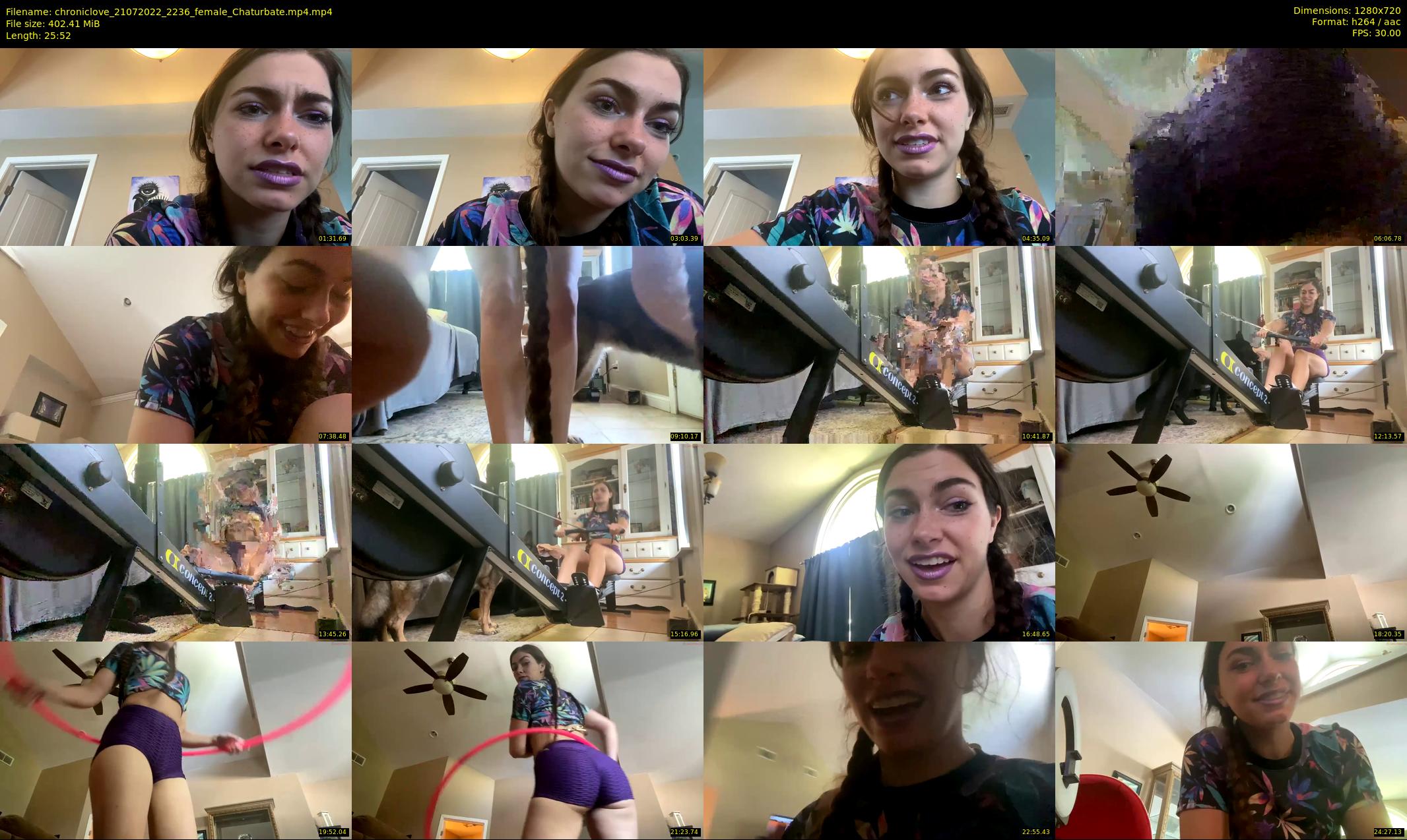 chroniclove — 26 minute Chaturbate female cam show recording, 720p, Jul 21, 2022