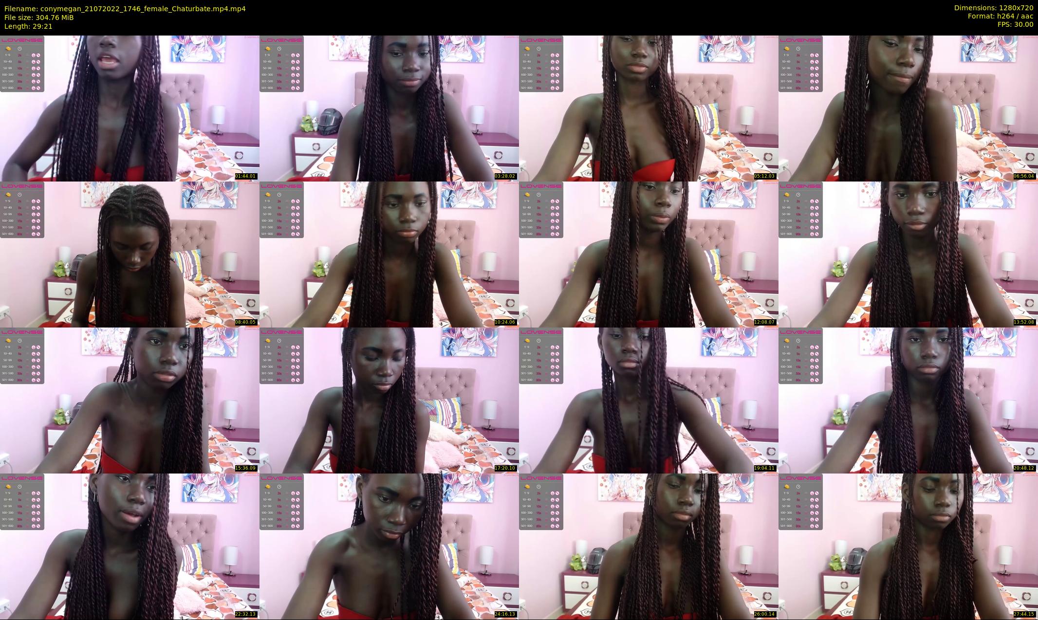 conymegan — 30 minute Chaturbate female cam show recording, 720p, Jul 21, 2022