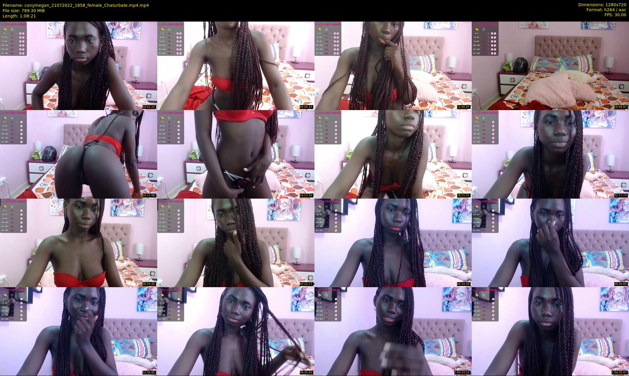 conymegan — 69 minute Chaturbate female cam show recording, 720p, Jul 21, 2022