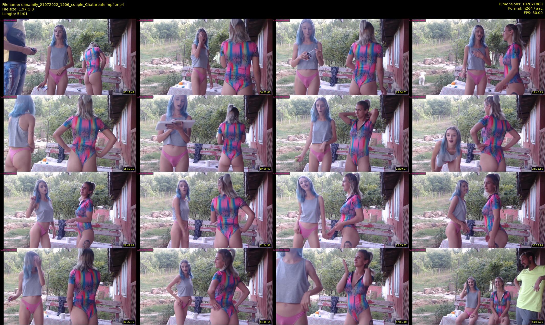 danamily — 55 minute Chaturbate female cam show recording, 1080p, Jul 21, 2022