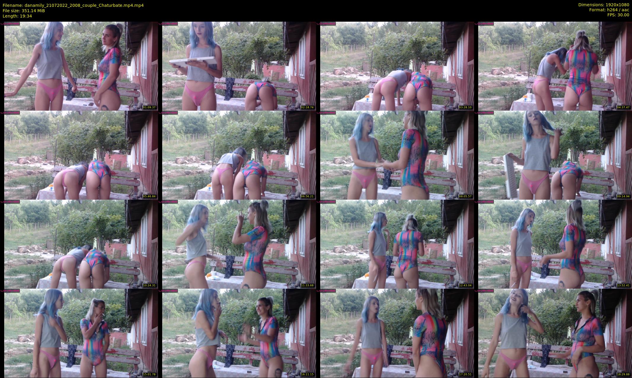 danamily — 20 minute Chaturbate female cam show recording, 1080p, Jul 21, 2022