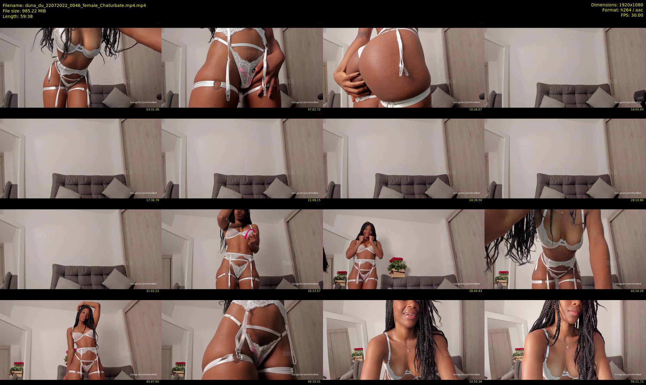 duna_du — 60 minute Chaturbate female cam show recording, 1080p, Jul 22, 2022