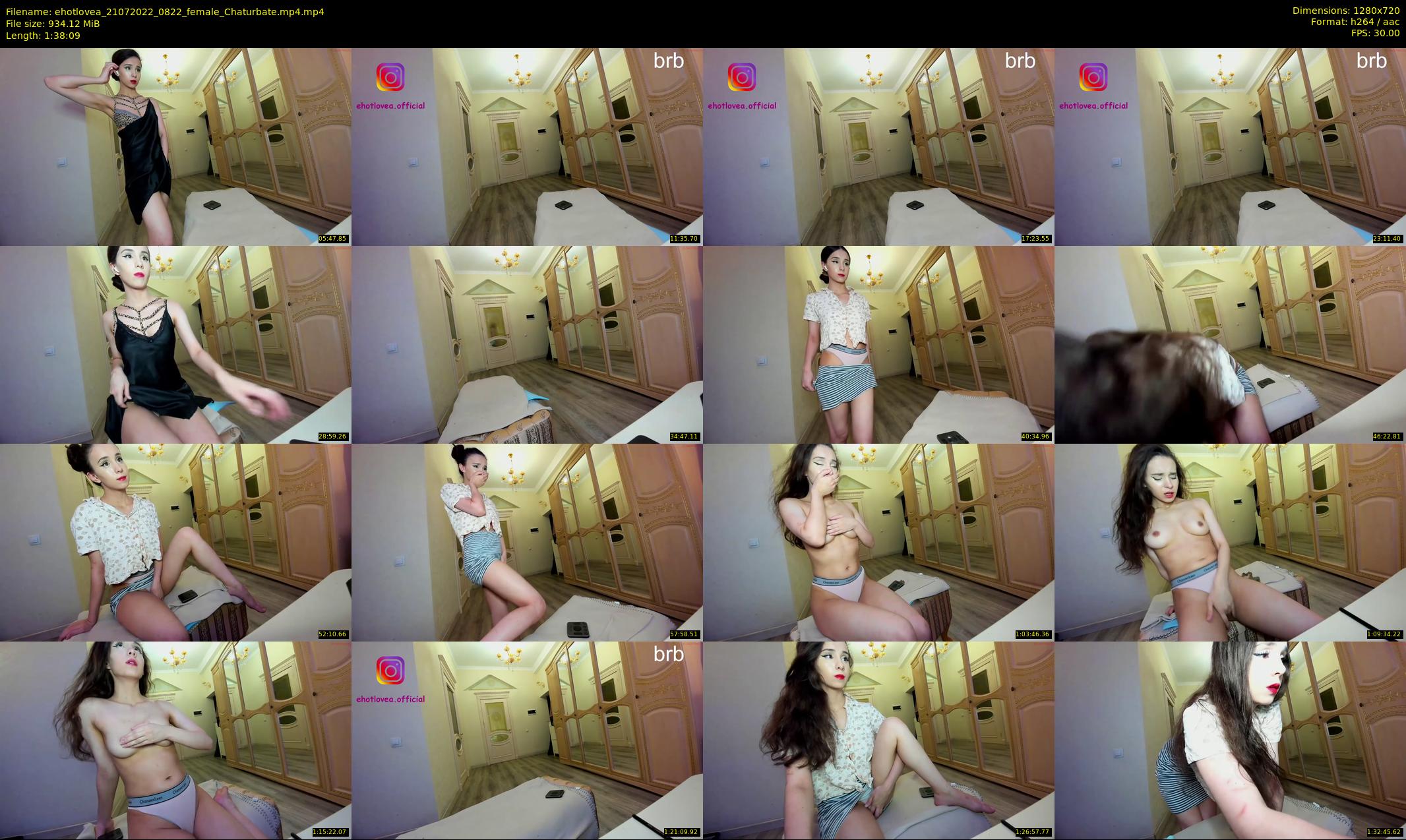 ehotlovea — 99 minute Chaturbate female cam show recording, 720p, Jul 21, 2022