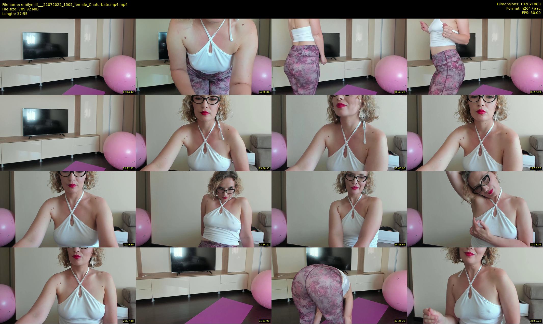 emilymilf__ — 38 minute Chaturbate female cam show recording, 1080p, Jul 21, 2022