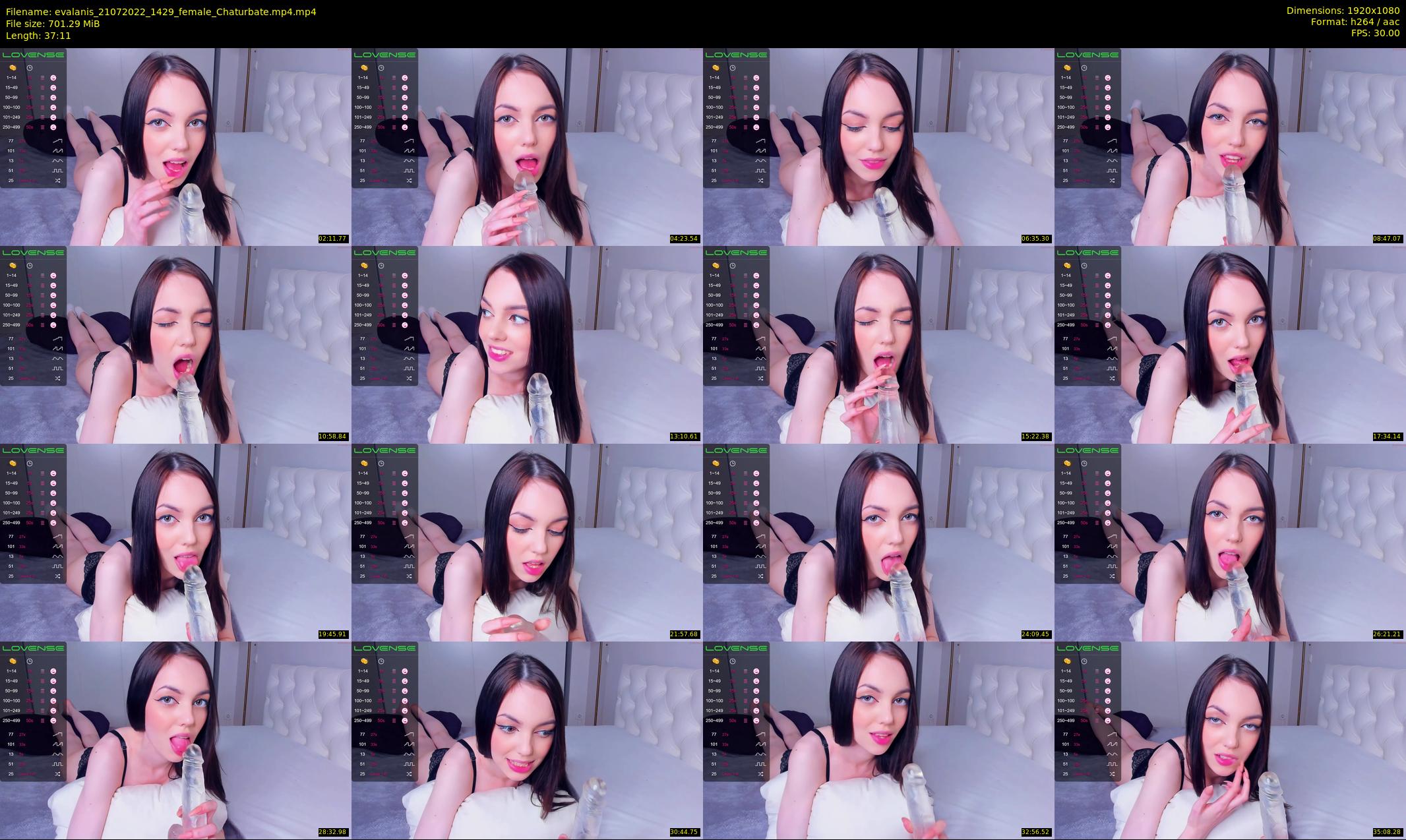 evalanis — 38 minute Chaturbate couple cam show recording, 1080p, Jul 21, 2022