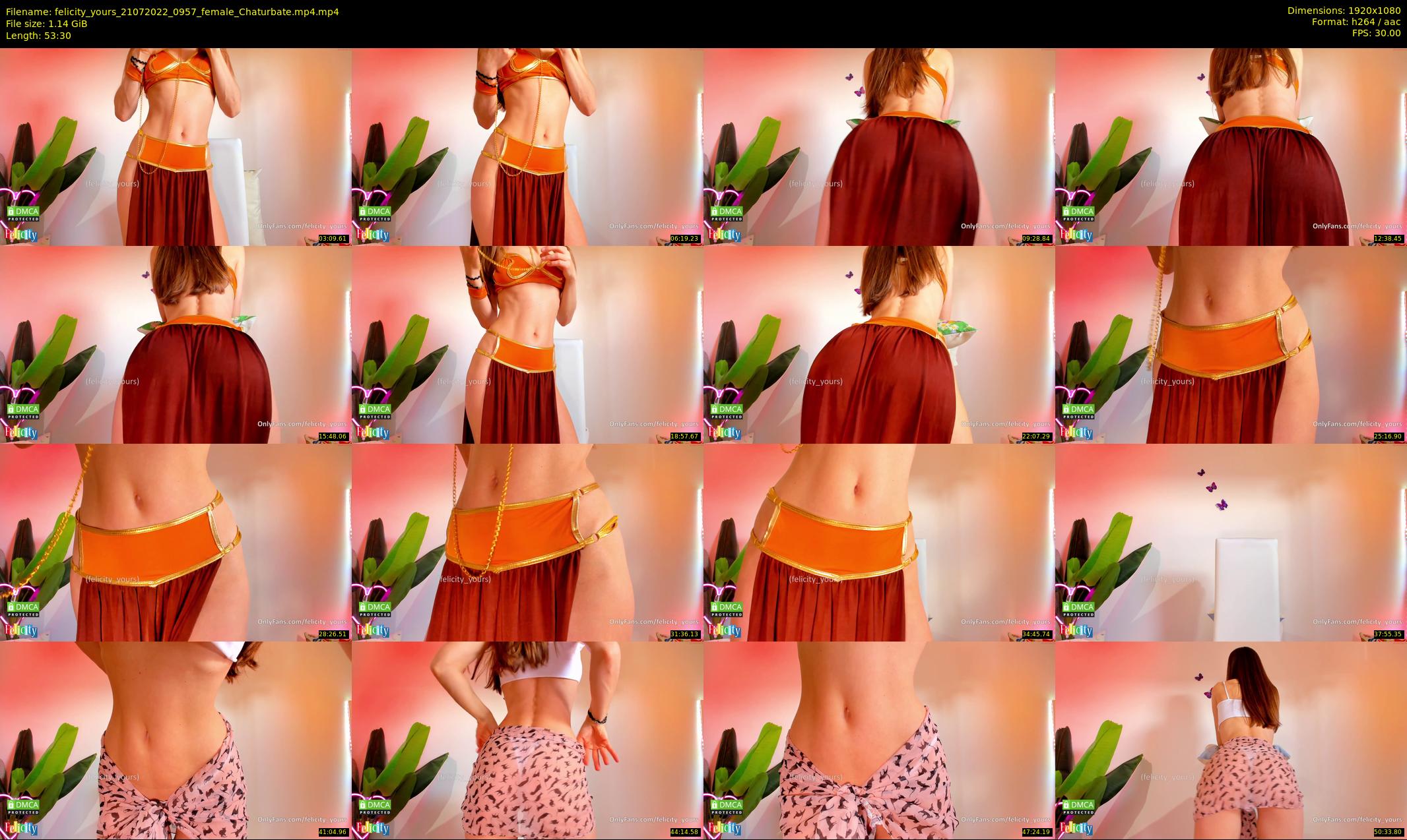 felicity_yours — 54 minute Chaturbate female cam show recording, 1080p, Jul 21, 2022