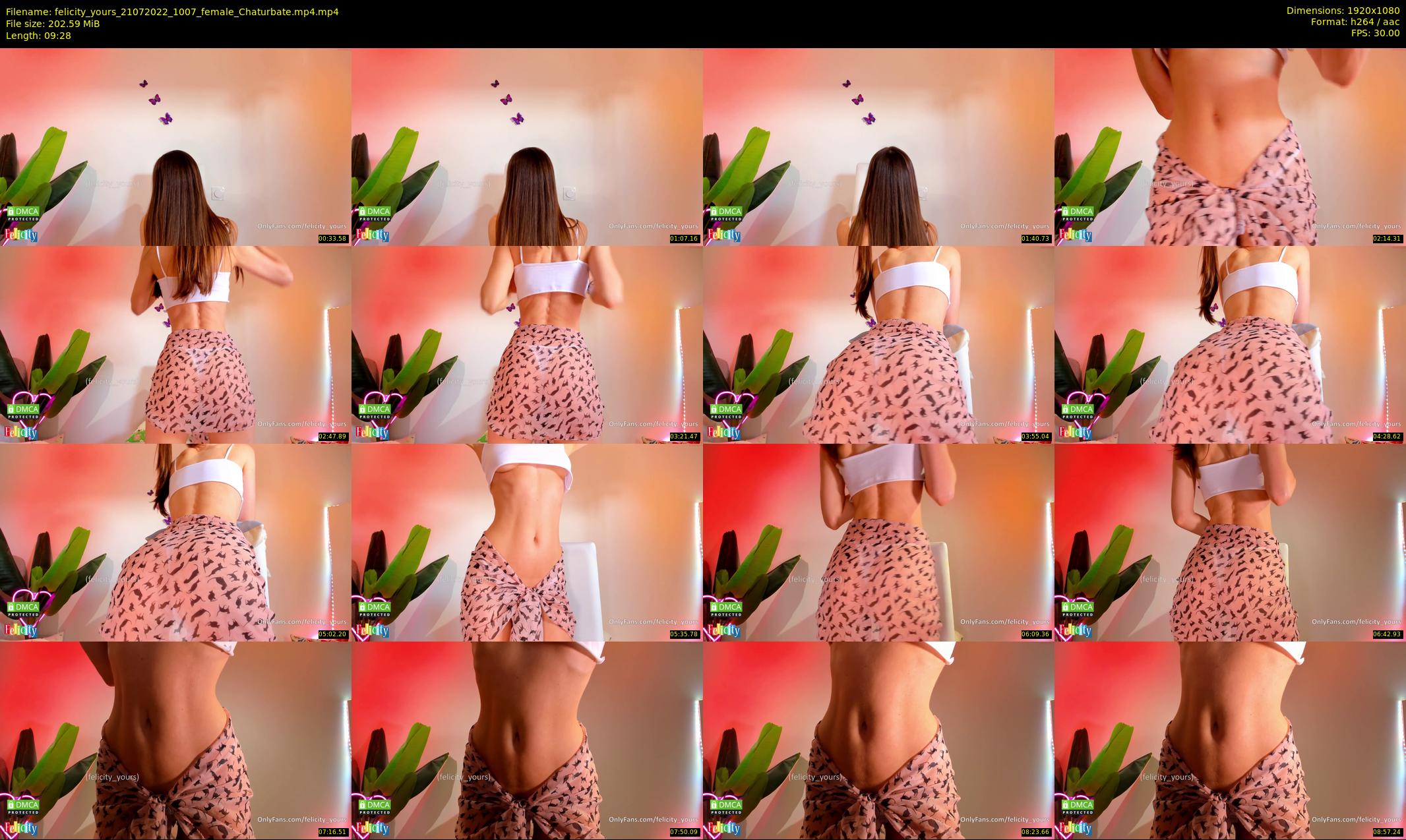 felicity_yours — 10 minute Chaturbate female cam show recording, 1080p, Jul 21, 2022