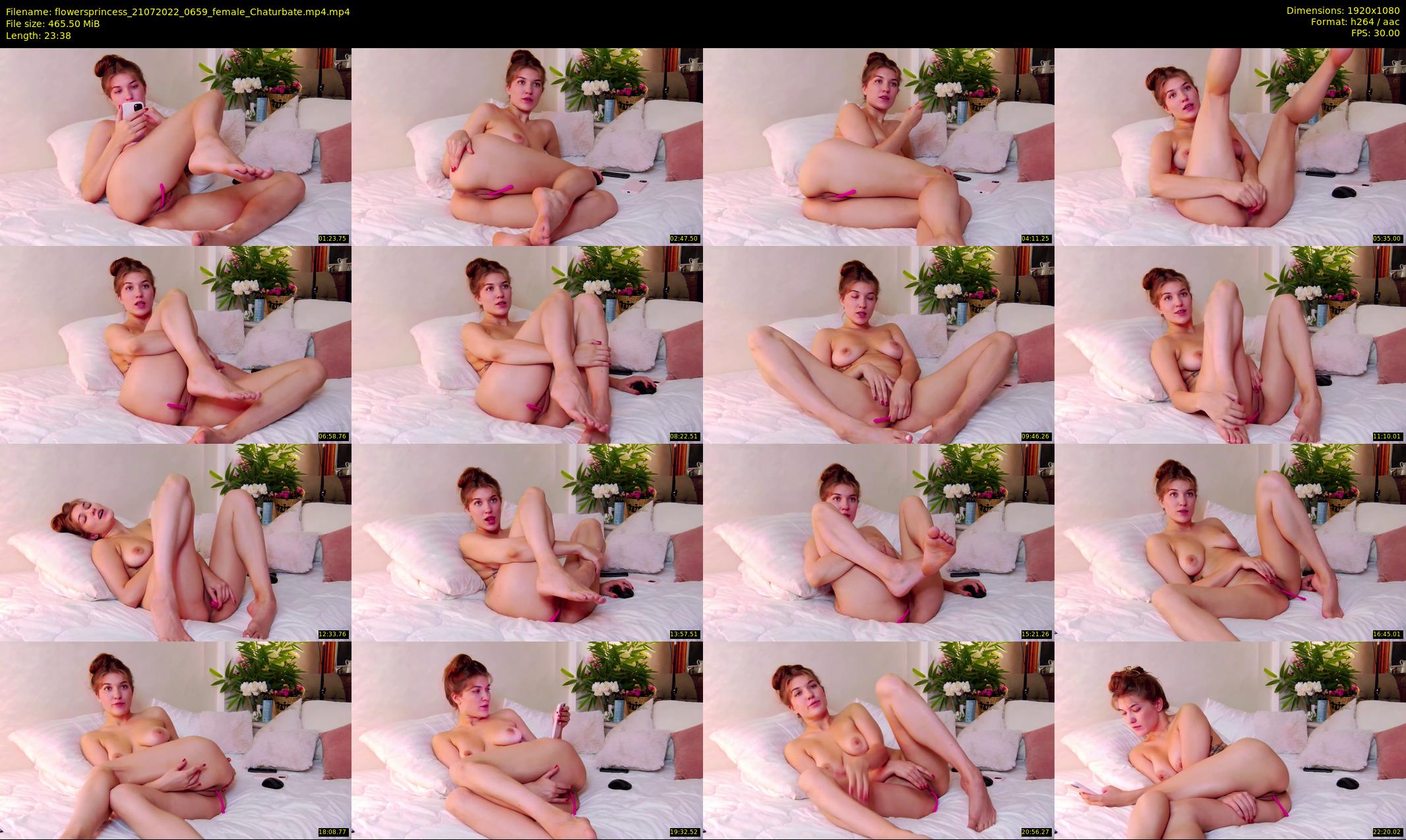 flowersprincess — 24 minute Chaturbate female cam show recording, 1080p, Jul 21, 2022