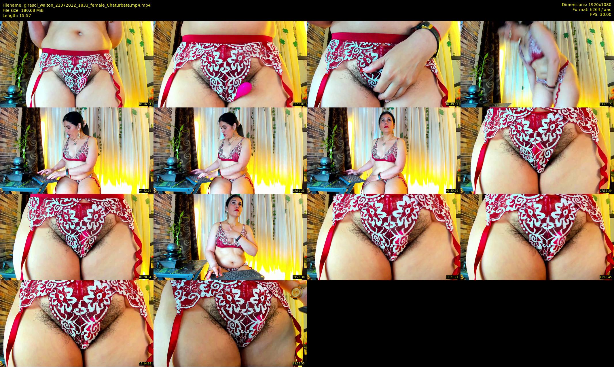 girasol_walton — 16 minute Chaturbate female cam show recording, 1080p, Jul 21, 2022