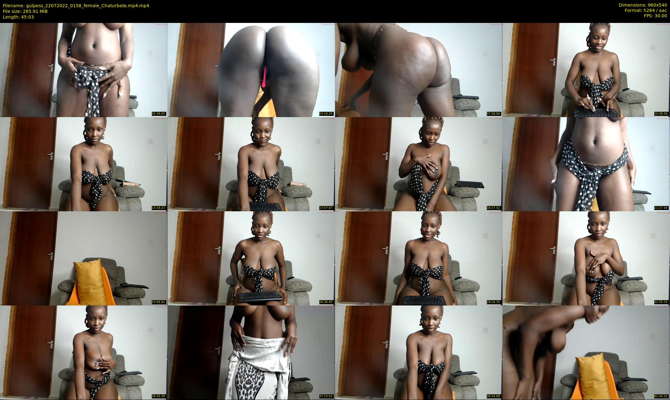gulpess — 46 minute Chaturbate female cam show recording, 480p, Jul 22, 2022