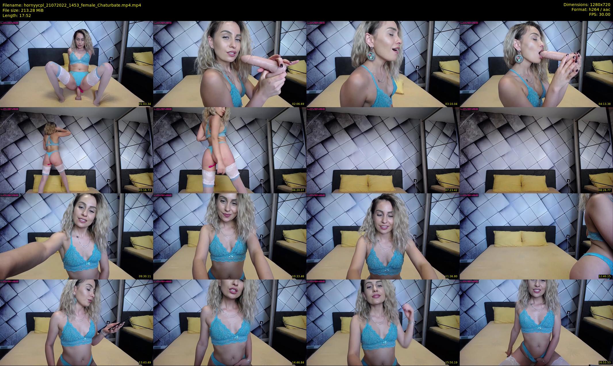 hornyycpl — 18 minute Chaturbate couple cam show recording, 720p, Jul 21, 2022