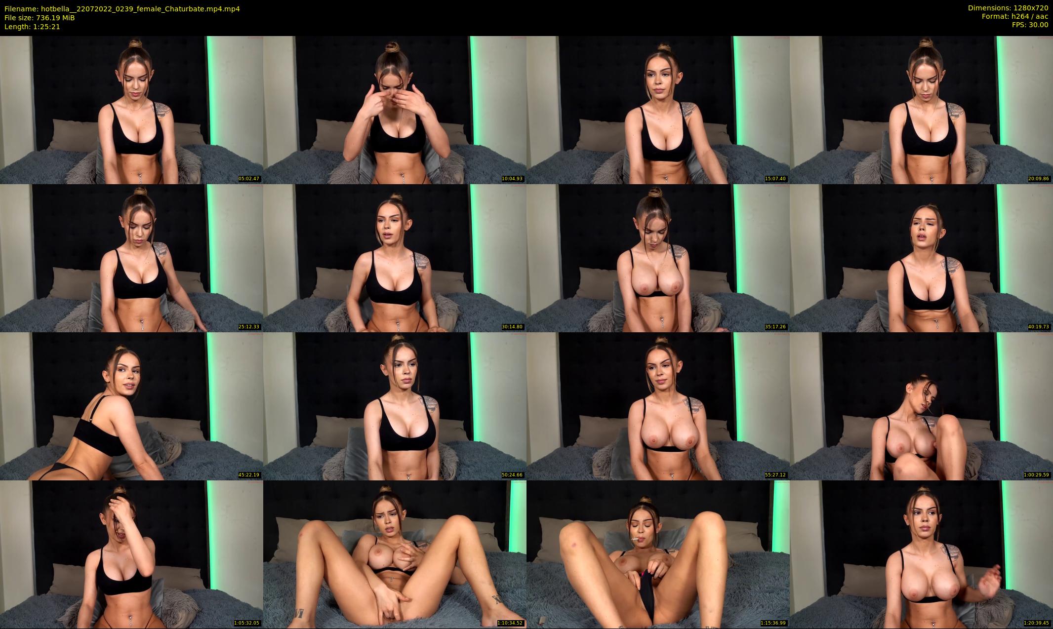 hotbella_ — 86 minute Chaturbate female cam show recording, 720p, Jul 22, 2022