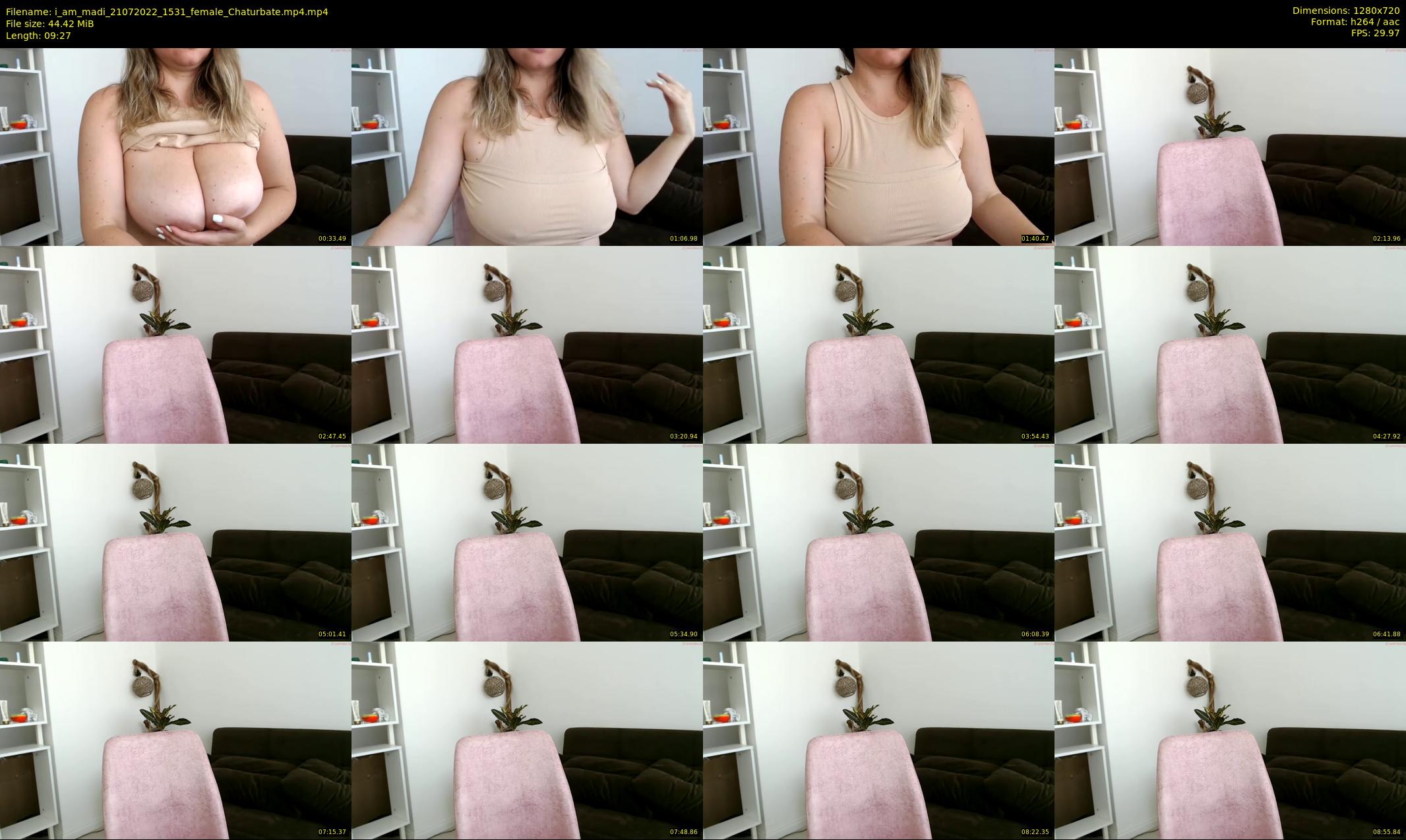 i_am_madi — 10 minute Chaturbate female cam show recording, 720p, Jul 21, 2022