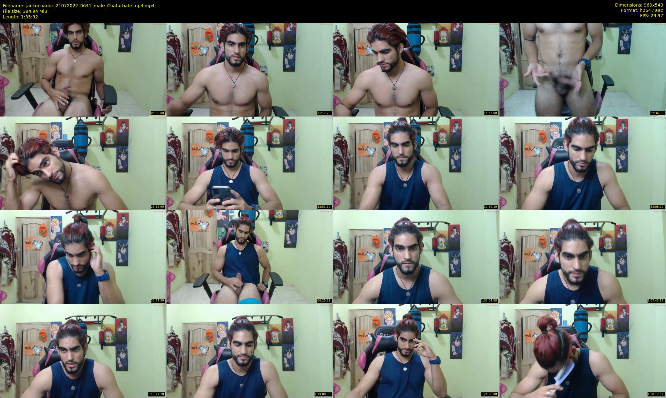 jackecuador — 96 minute Chaturbate male cam show recording, 480p, Jul 21, 2022