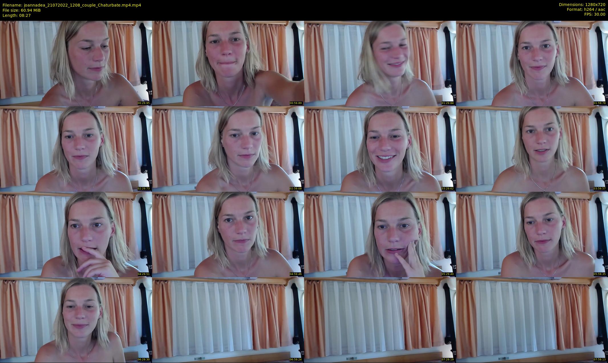 joannadea — 9 minute Chaturbate female cam show recording, 720p, Jul 21, 2022
