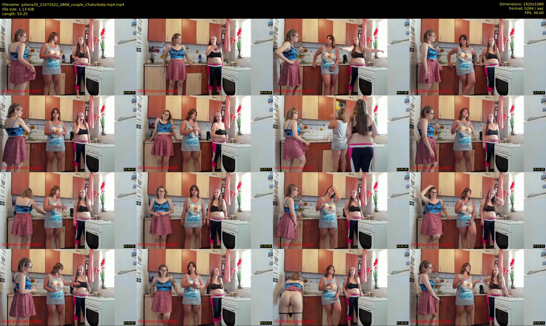 juliana35 — 54 minute Chaturbate couple cam show recording, 1080p, Jul 21, 2022