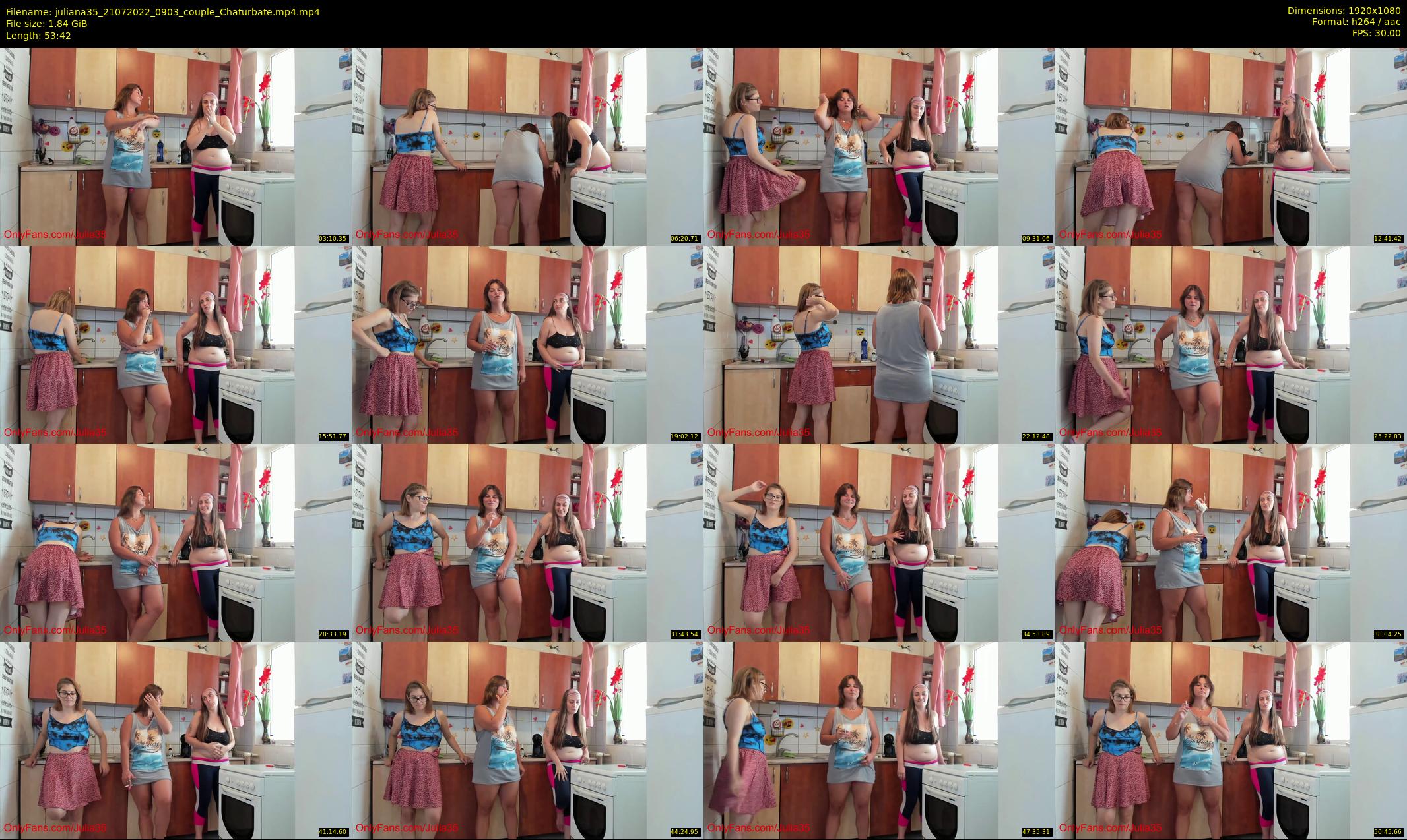 juliana35 — 54 minute Chaturbate couple cam show recording, 1080p, Jul 21, 2022