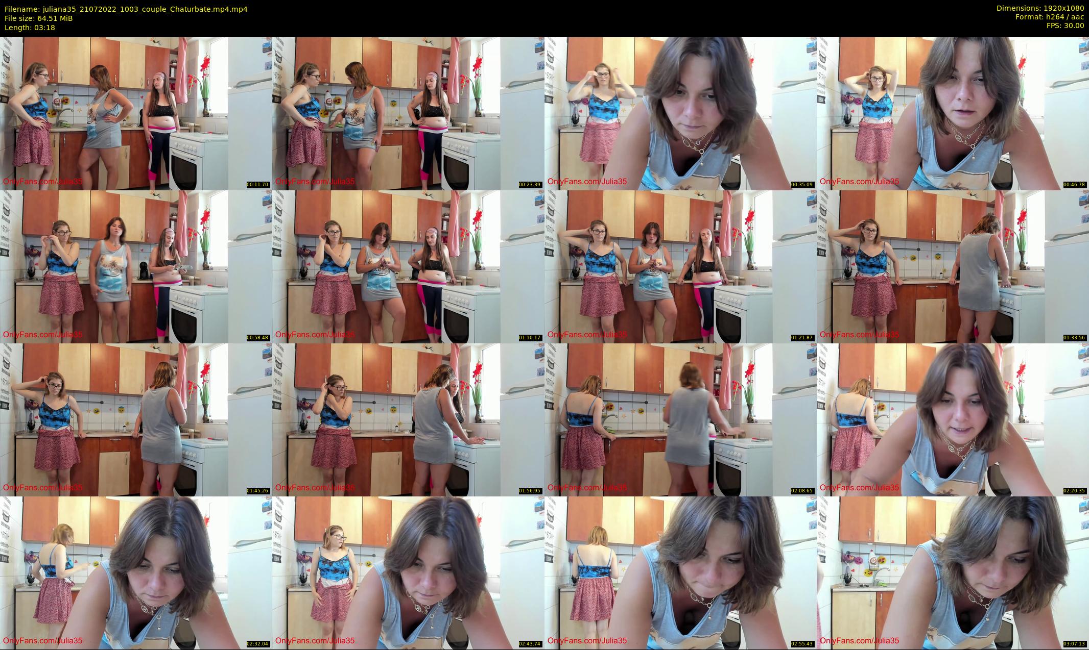 juliana35 — 4 minute Chaturbate couple cam show recording, 1080p, Jul 21, 2022