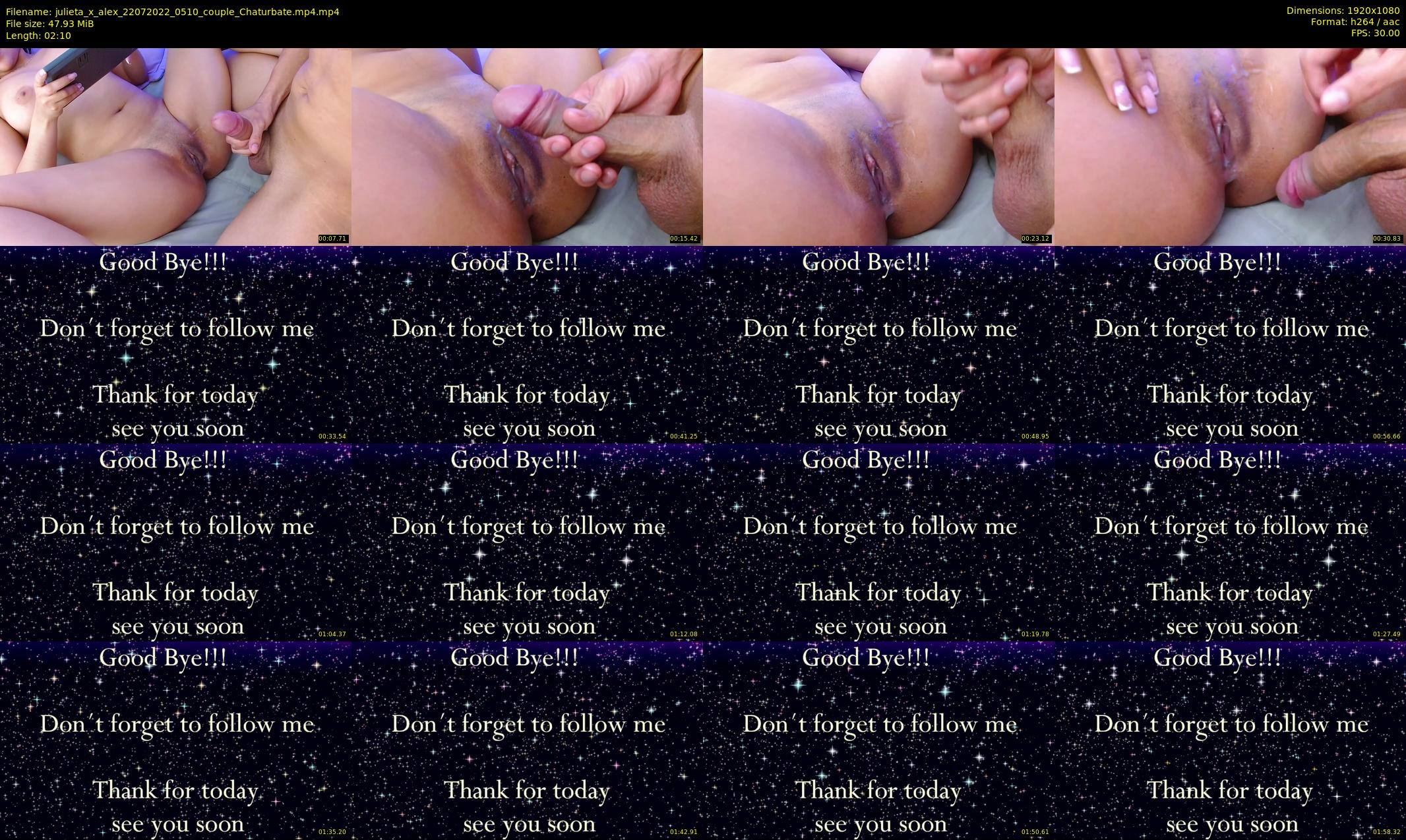 julieta_x_alex — 3 minute Chaturbate couple cam show recording, 1080p, Jul 22, 2022