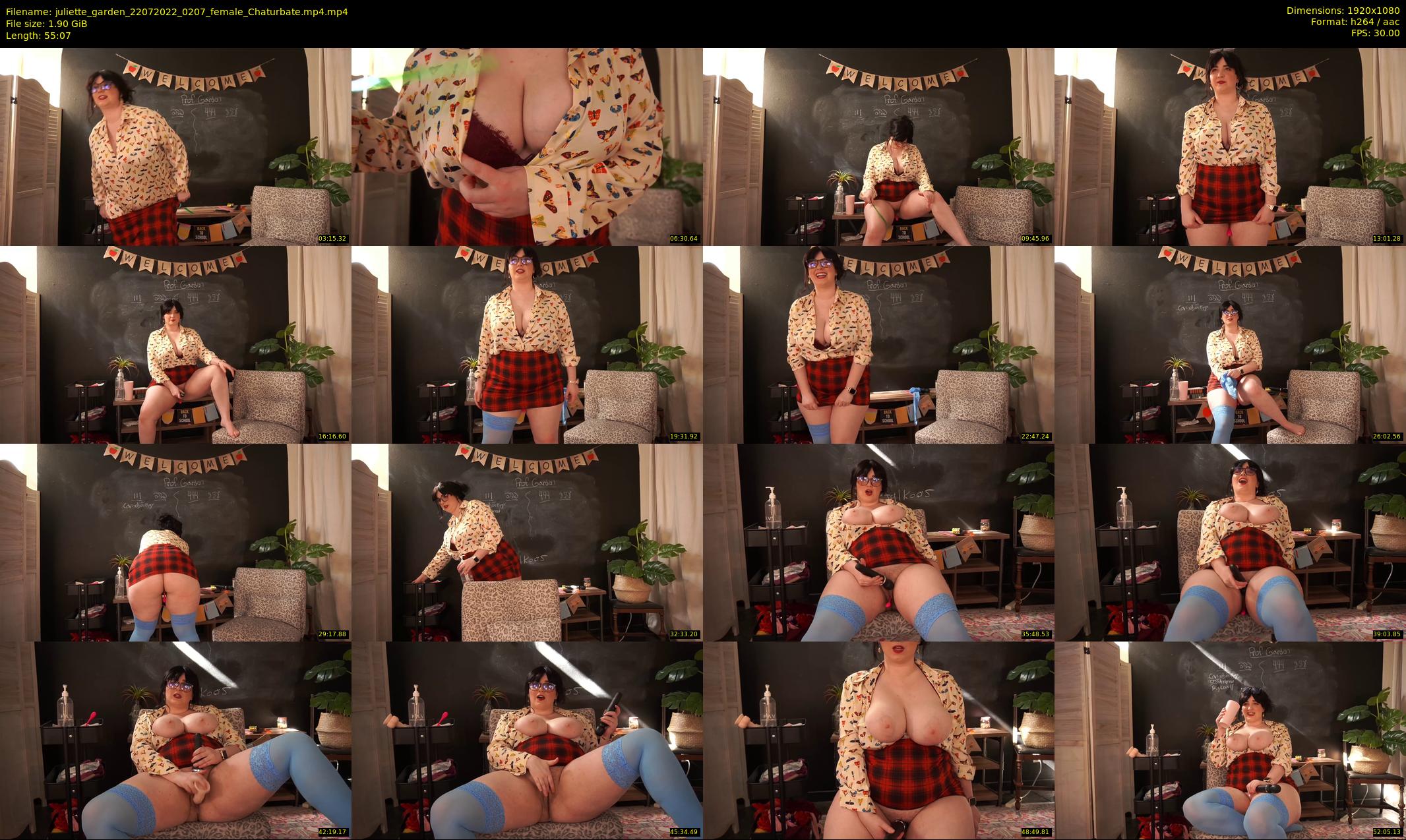 juliette_garden — 56 minute Chaturbate female cam show recording, 1080p, Jul 22, 2022