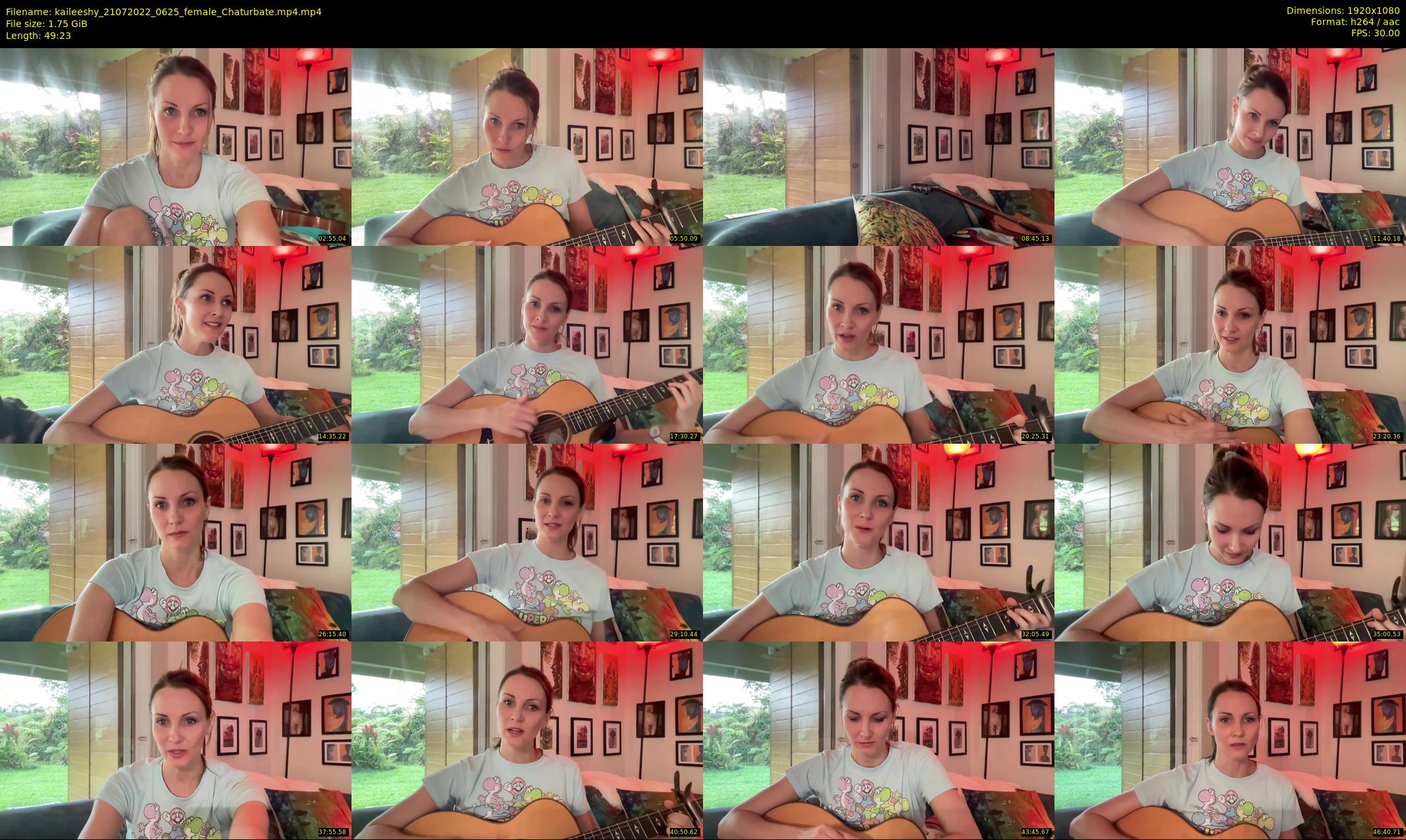 kaileeshy — 50 minute Chaturbate female cam show recording, 1080p, Jul 21, 2022