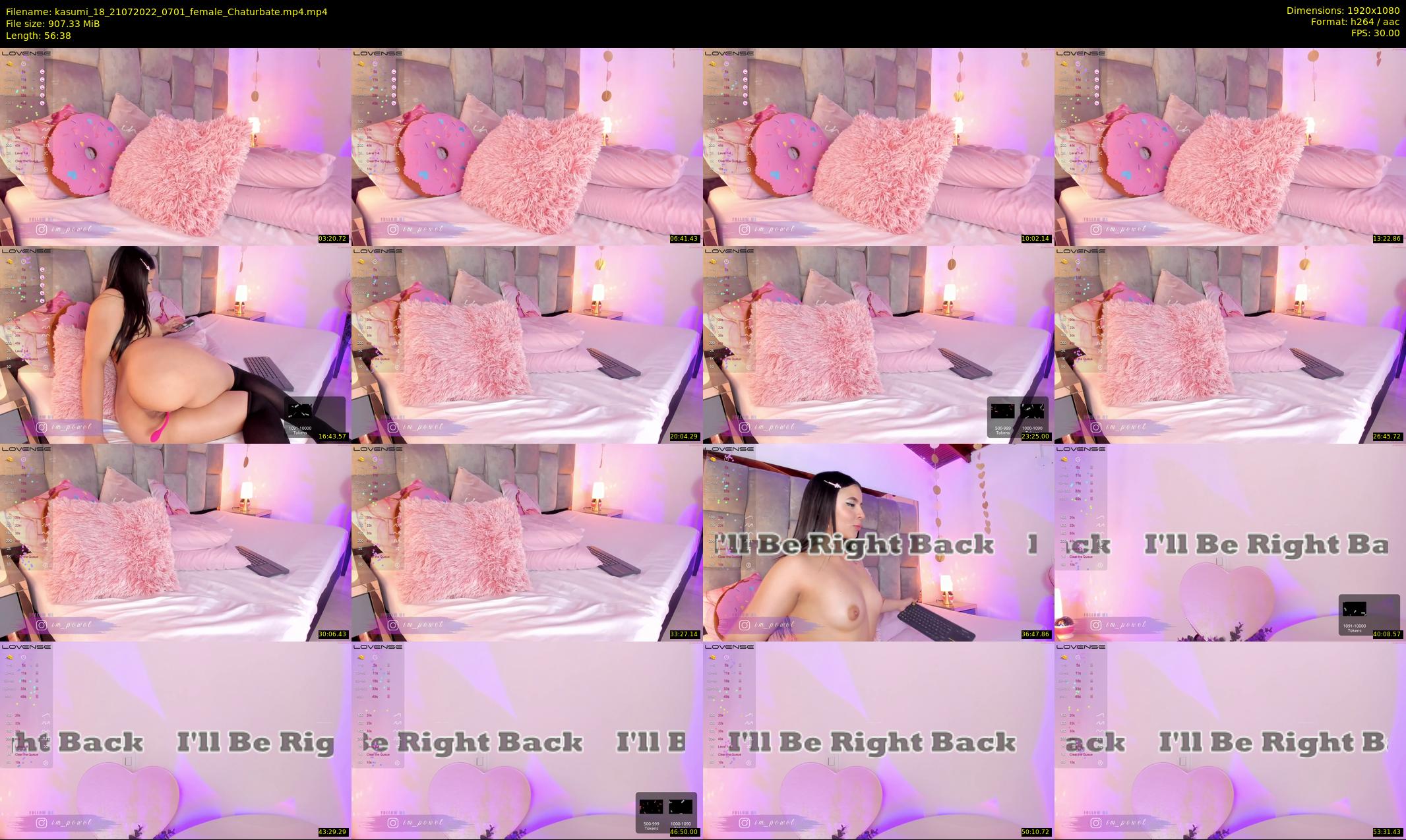 kasumi_18 — 57 minute Chaturbate female cam show recording, 1080p, Jul 21, 2022