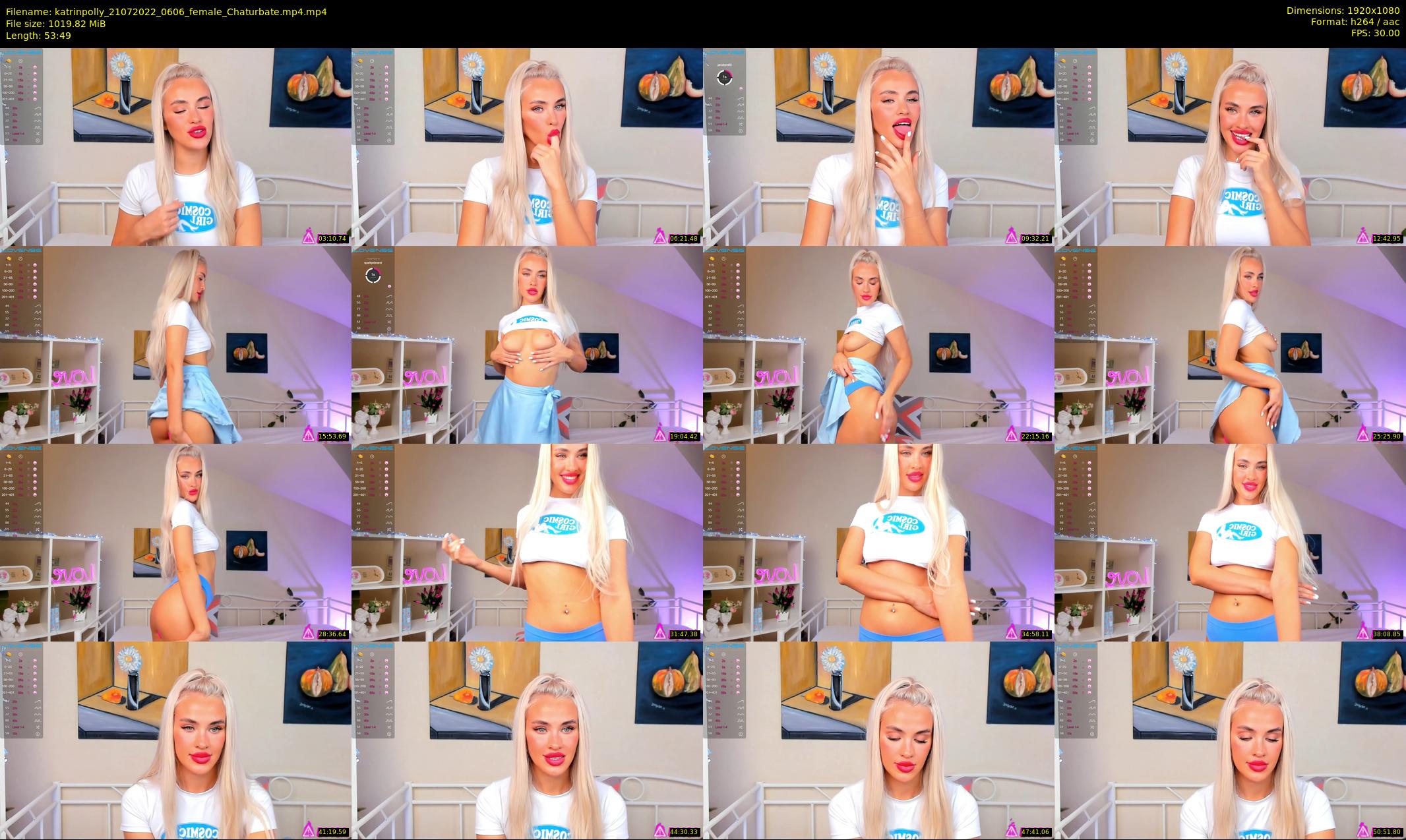 katrinpolly — 54 minute Chaturbate couple cam show recording, 1080p, Jul 21, 2022