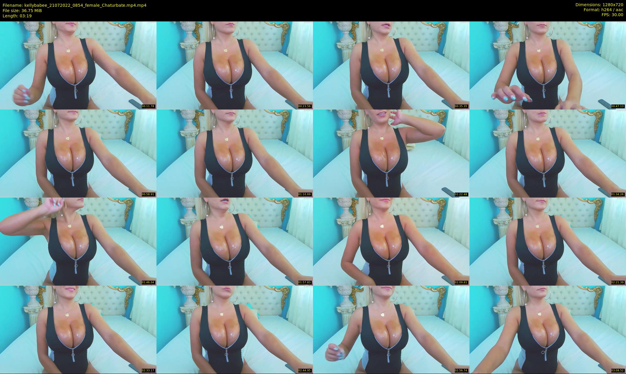 kellybabee — 4 minute Chaturbate female cam show recording, 720p, Jul 21, 2022