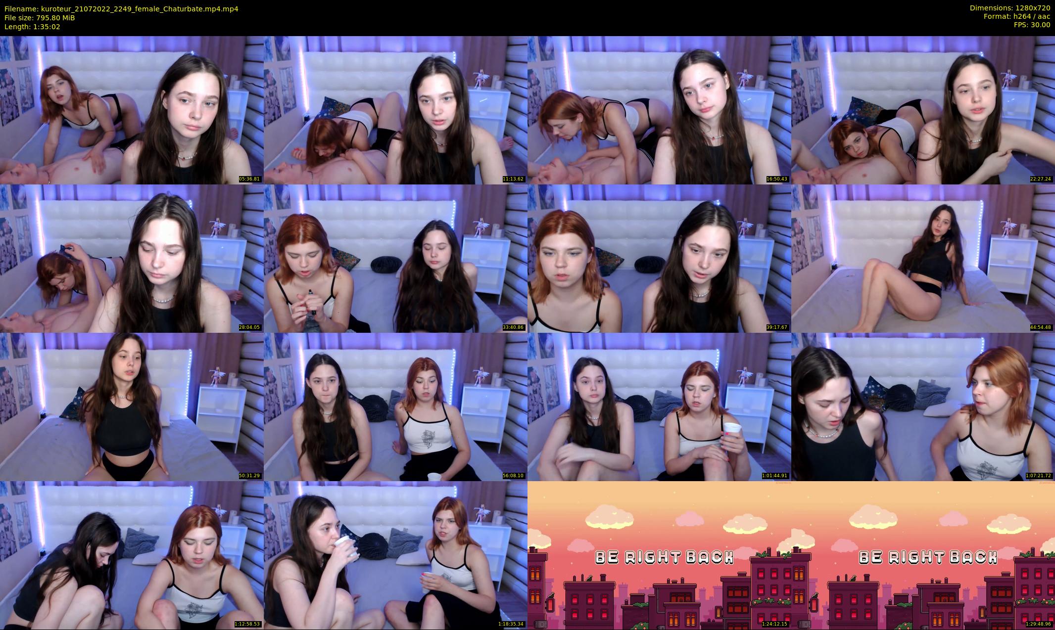 kuroteur — 96 minute Chaturbate couple cam show recording, 720p, Jul 21, 2022