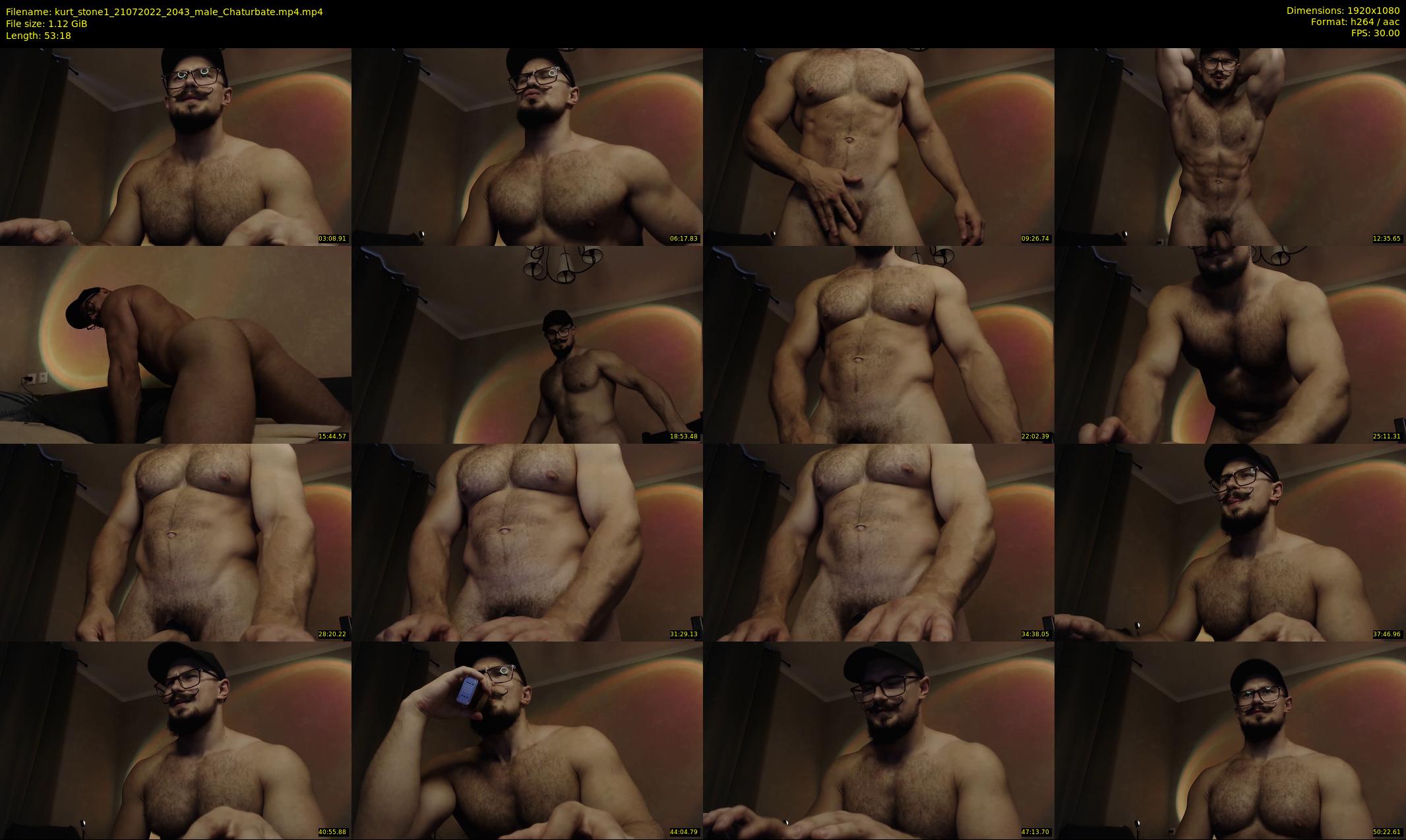 kurt_stone1 — 54 minute Chaturbate male cam show recording, 1080p, Jul 21, 2022