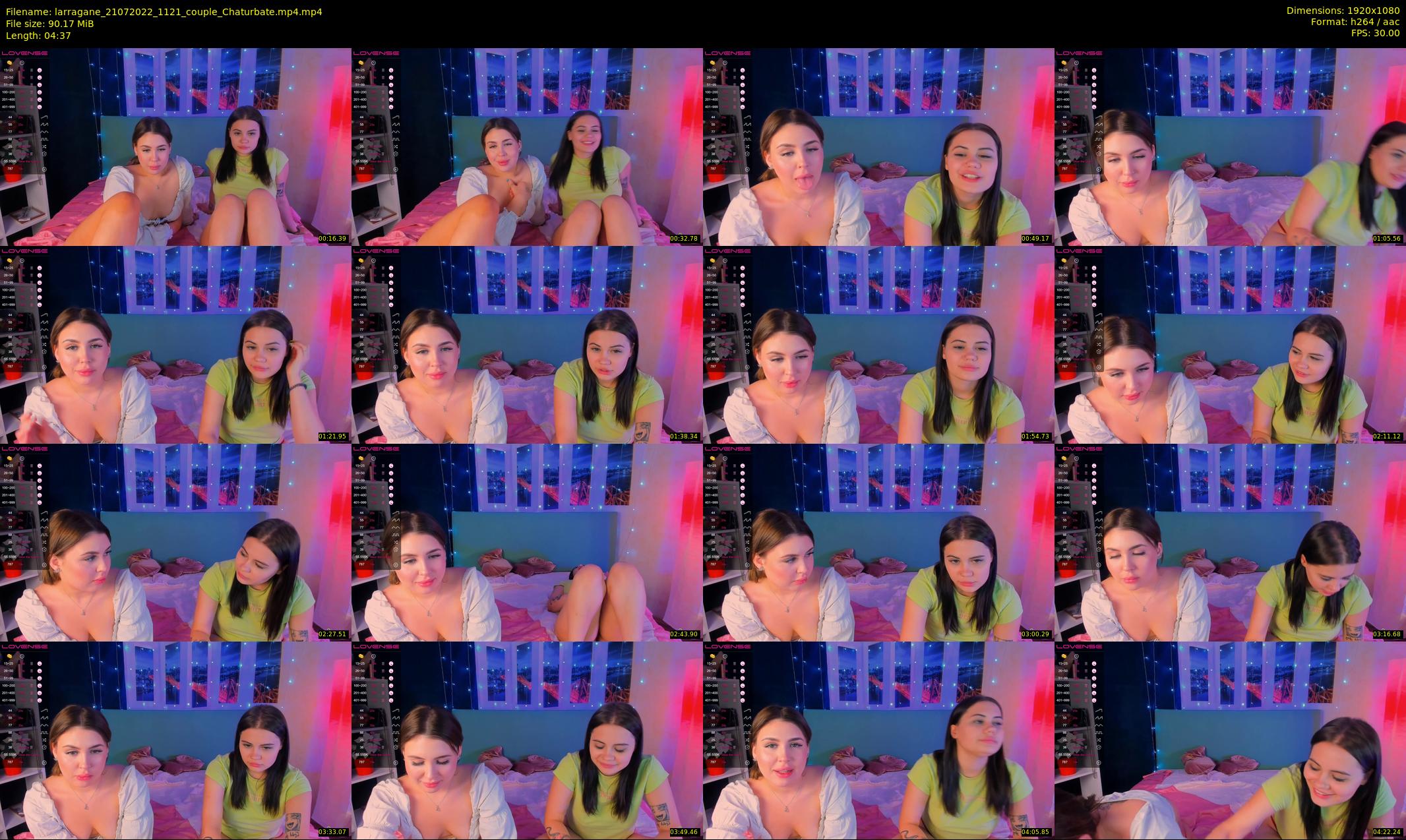 larragane — 5 minute Chaturbate couple cam show recording, 1080p, Jul 21, 2022