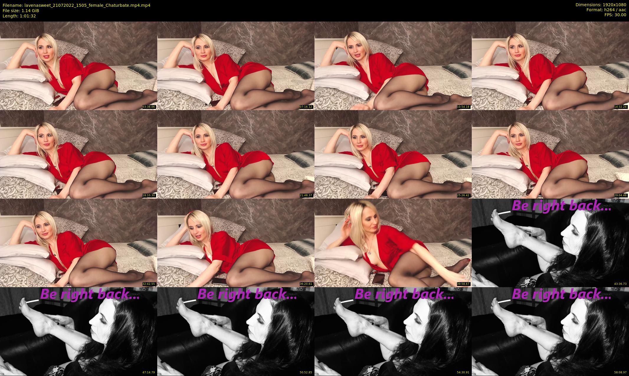 lavenasweet — 62 minute Chaturbate female cam show recording, 1080p, Jul 21, 2022