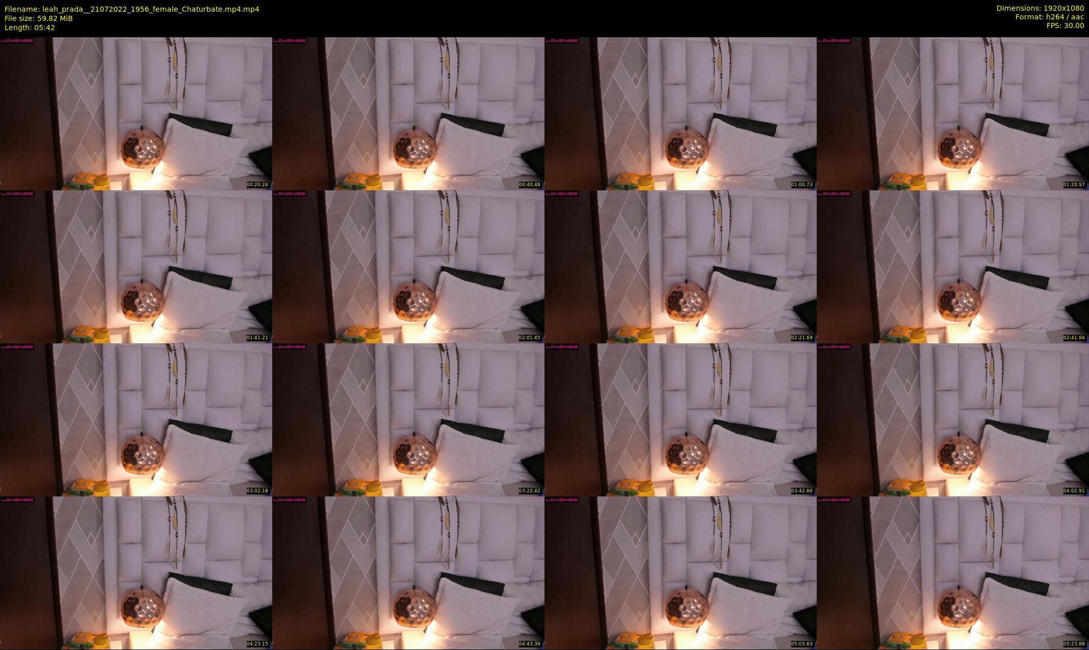 leah_prada_ — 6 minute Chaturbate female cam show recording, 1080p, Jul 21, 2022