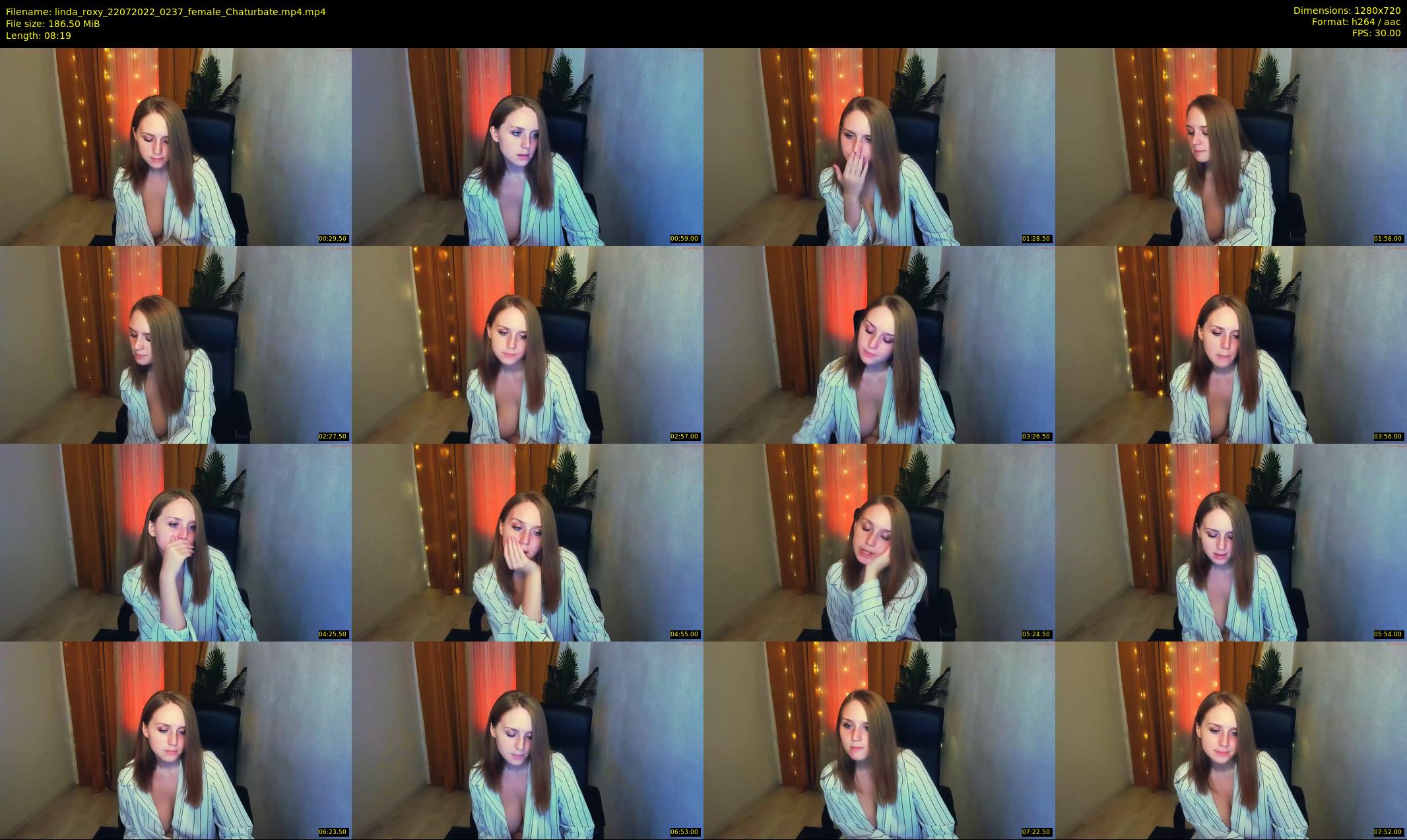 linda_roxy — 9 minute Chaturbate female cam show recording, 720p, Jul 22, 2022