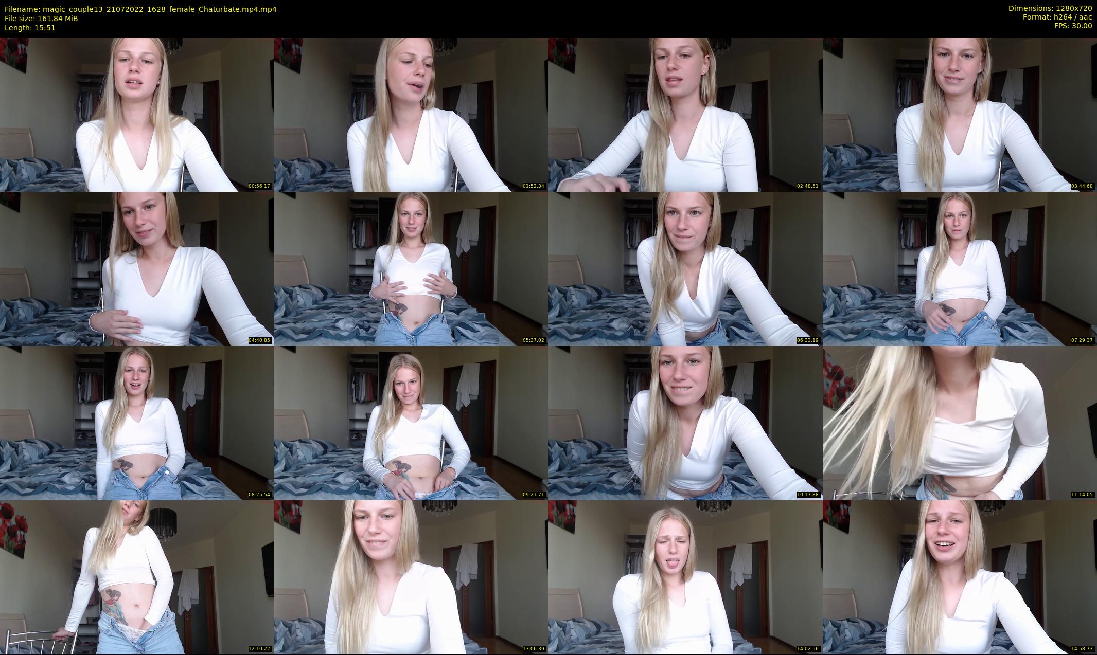 magic_couple13 — 16 minute Chaturbate couple cam show recording, 720p, Jul 21, 2022