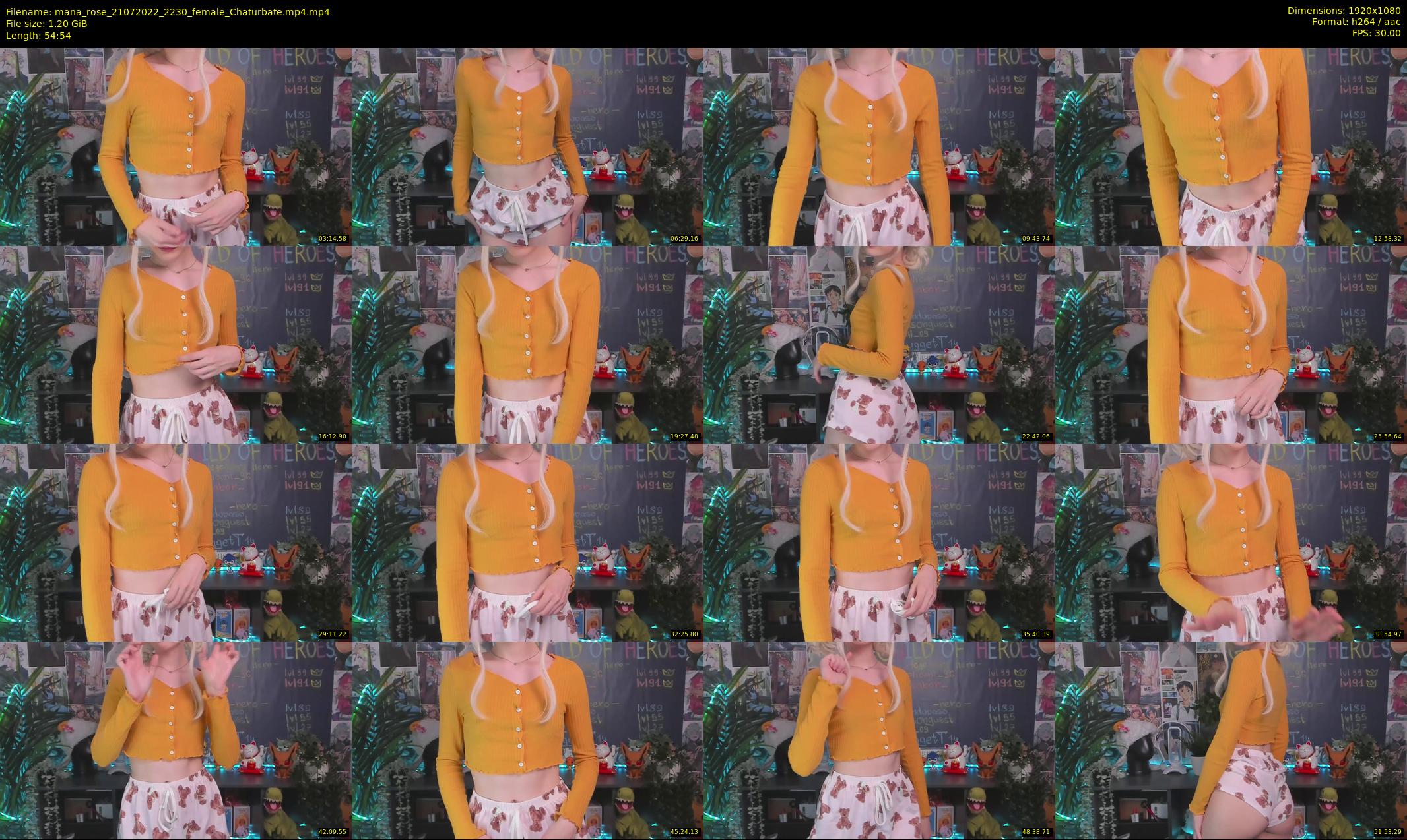 mana_rose — 55 minute Chaturbate female cam show recording, 1080p, Jul 21, 2022