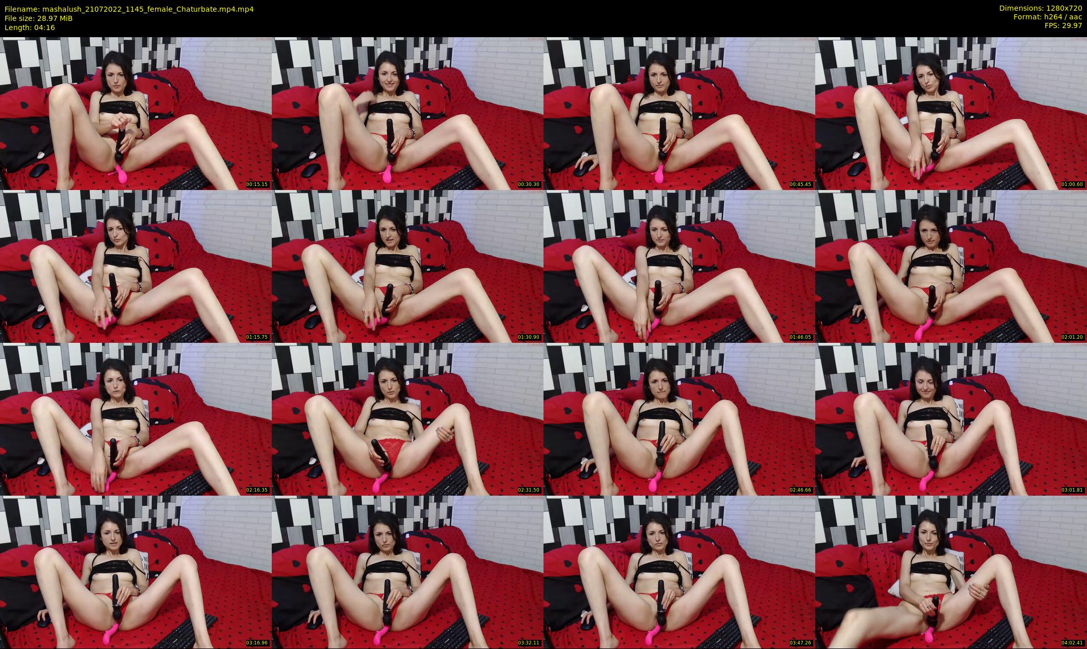 mashalush — 5 minute Chaturbate female cam show recording, 720p, Jul 21, 2022