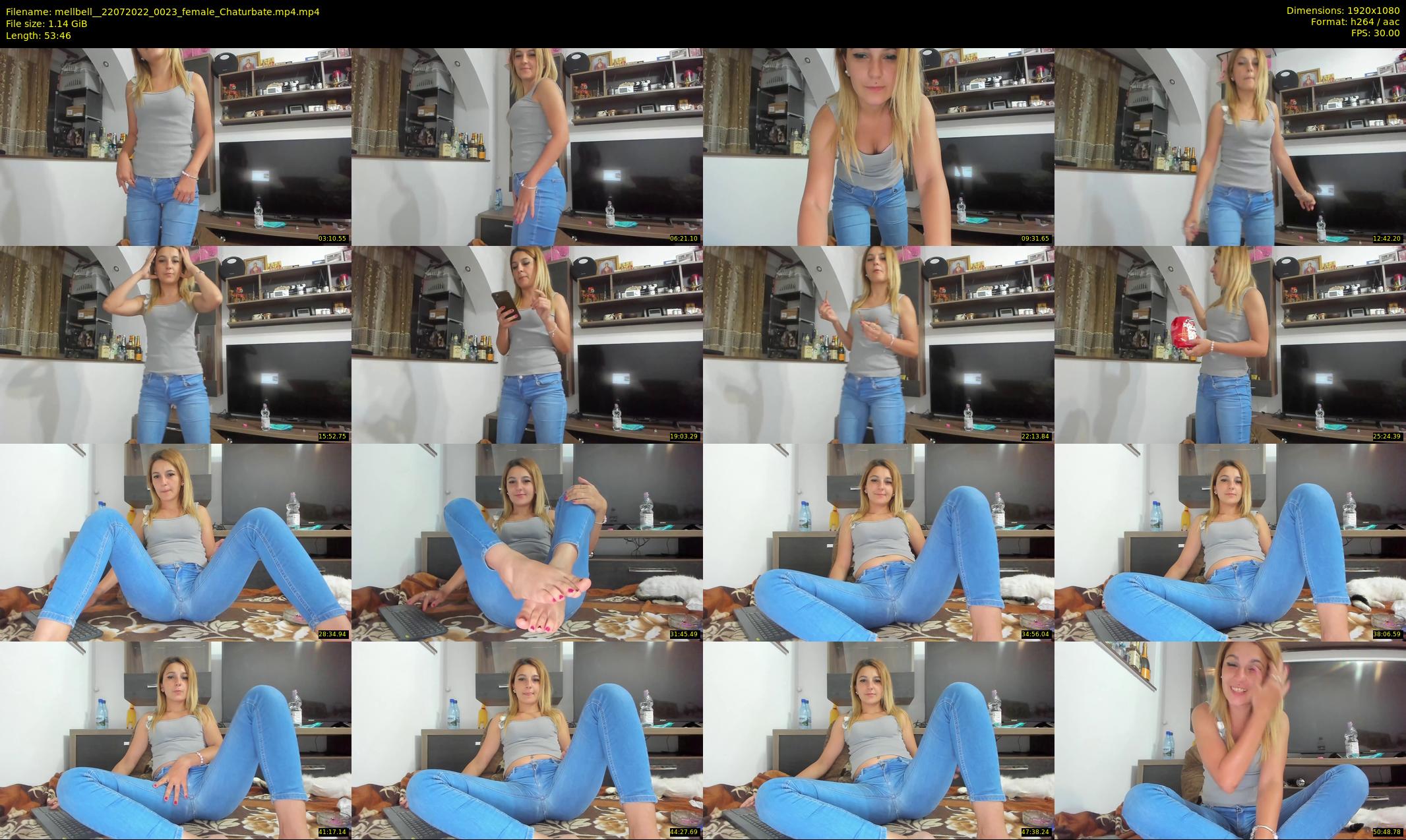 mellbell_ — 54 minute Chaturbate female cam show recording, 1080p, Jul 22, 2022