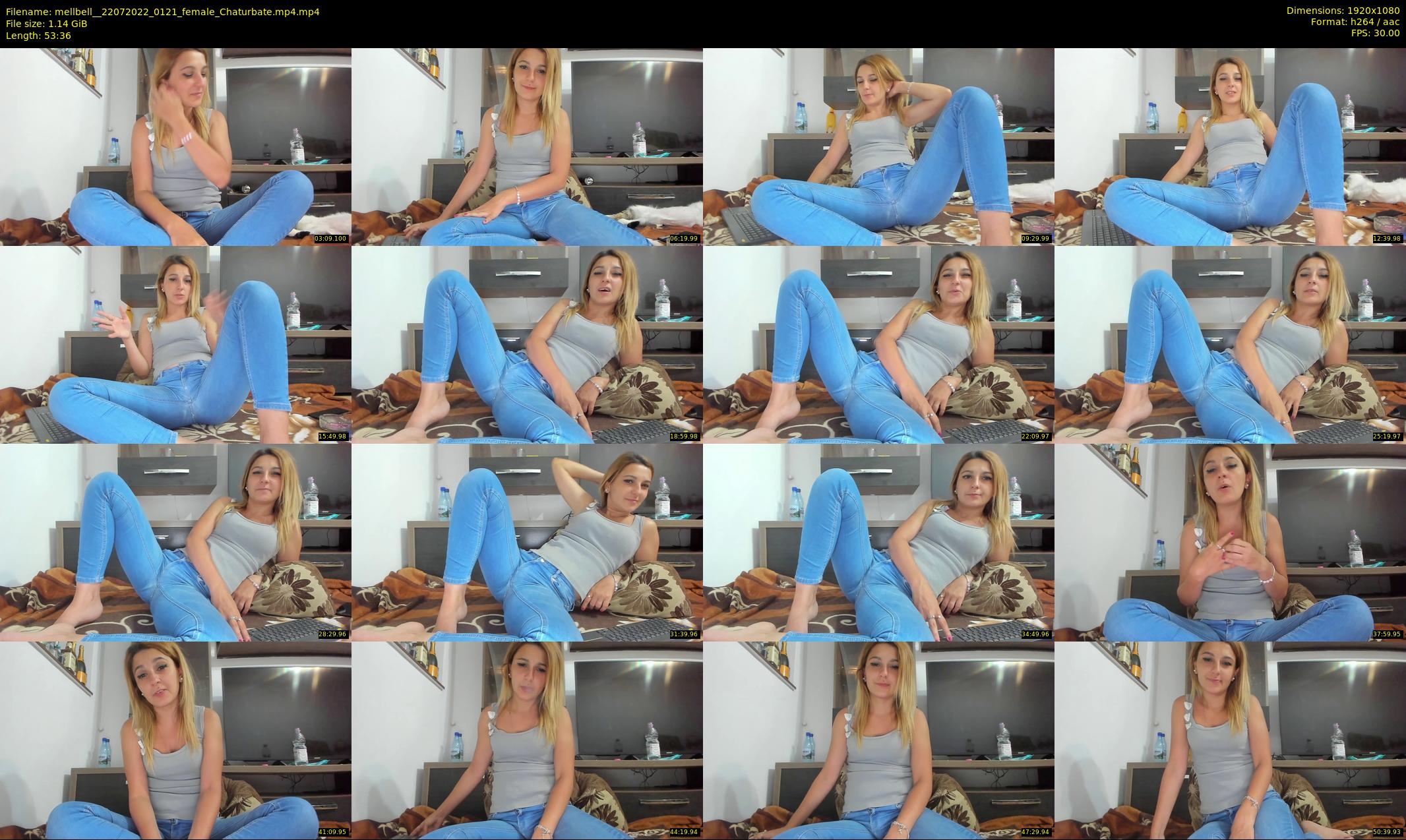 mellbell_ — 54 minute Chaturbate female cam show recording, 1080p, Jul 22, 2022