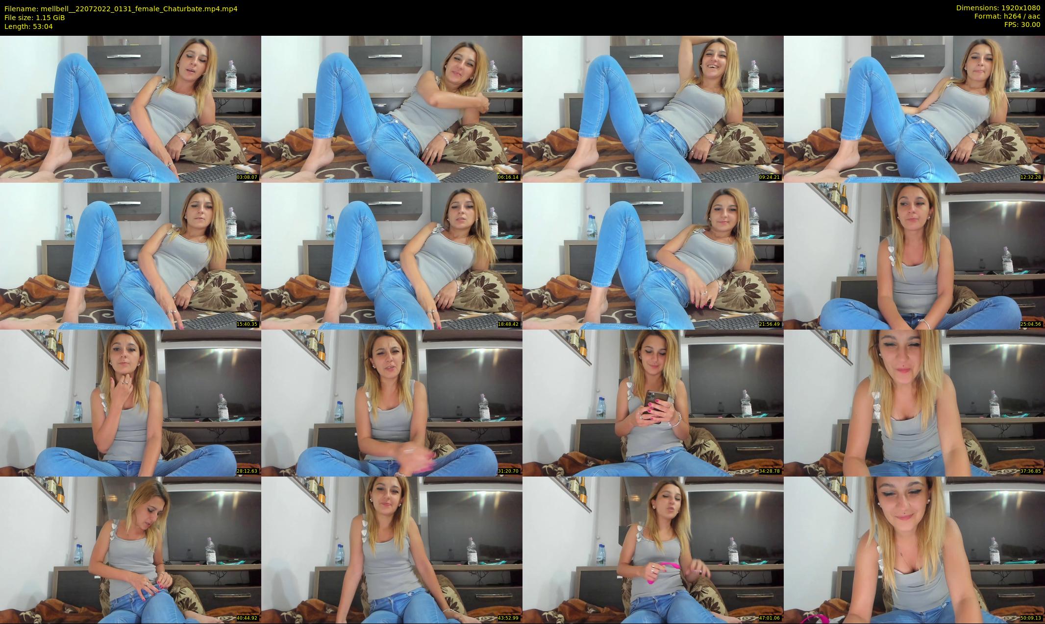 mellbell_ — 54 minute Chaturbate female cam show recording, 1080p, Jul 22, 2022