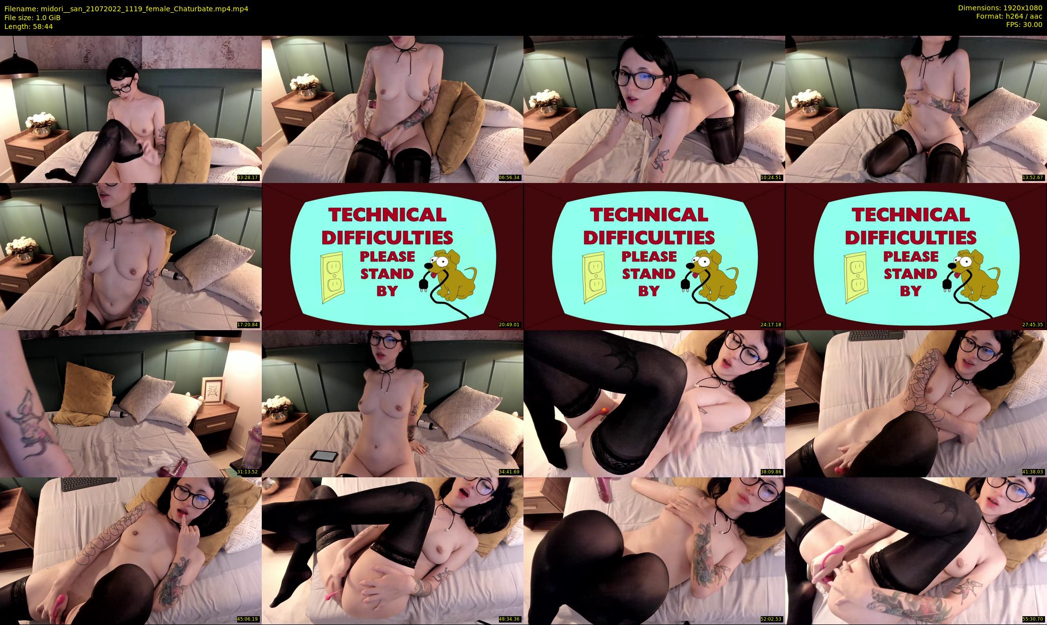 midori__san — 59 minute Chaturbate female cam show recording, 1080p, Jul 21, 2022