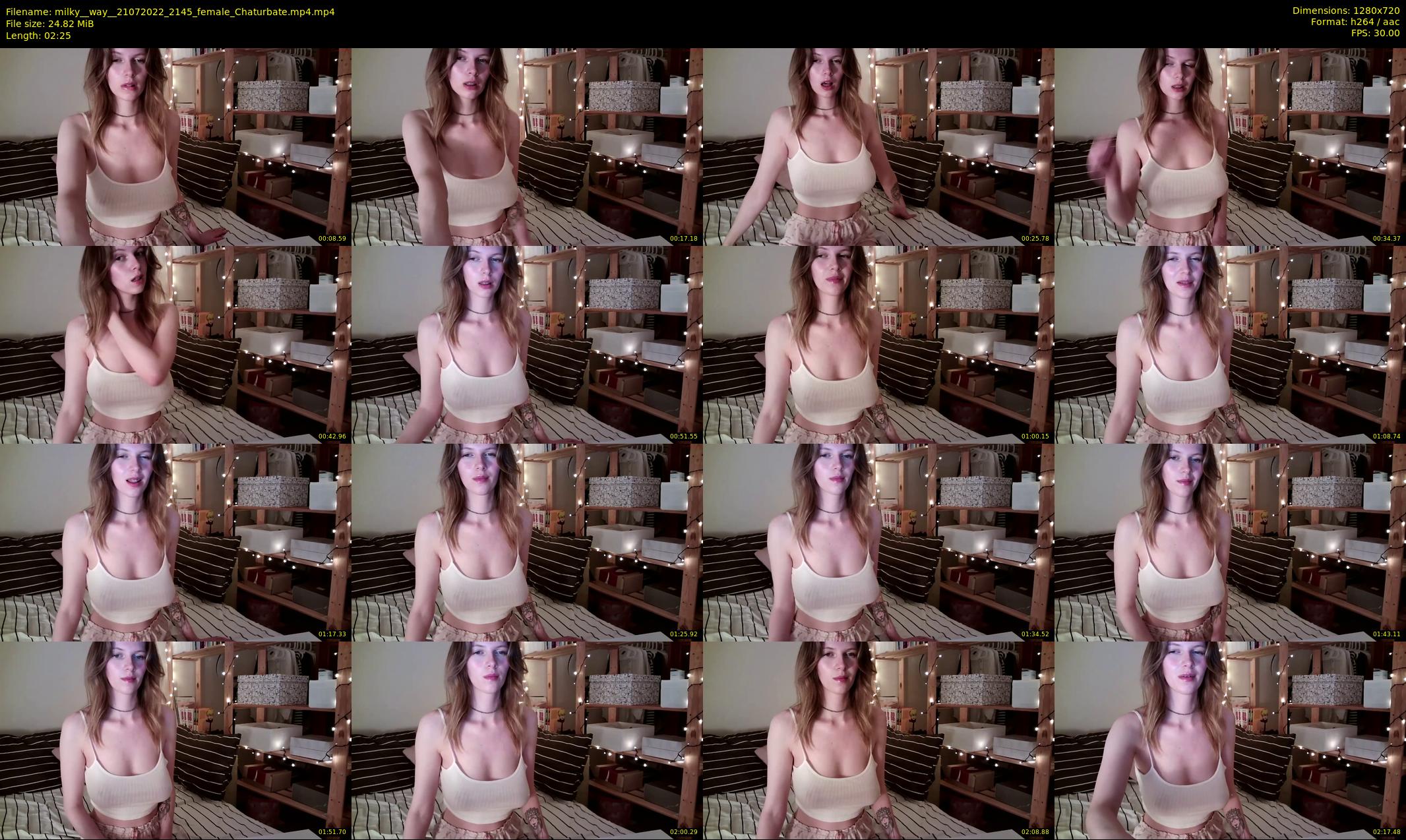 milky__way_ — 3 minute Chaturbate female cam show recording, 720p, Jul 21, 2022