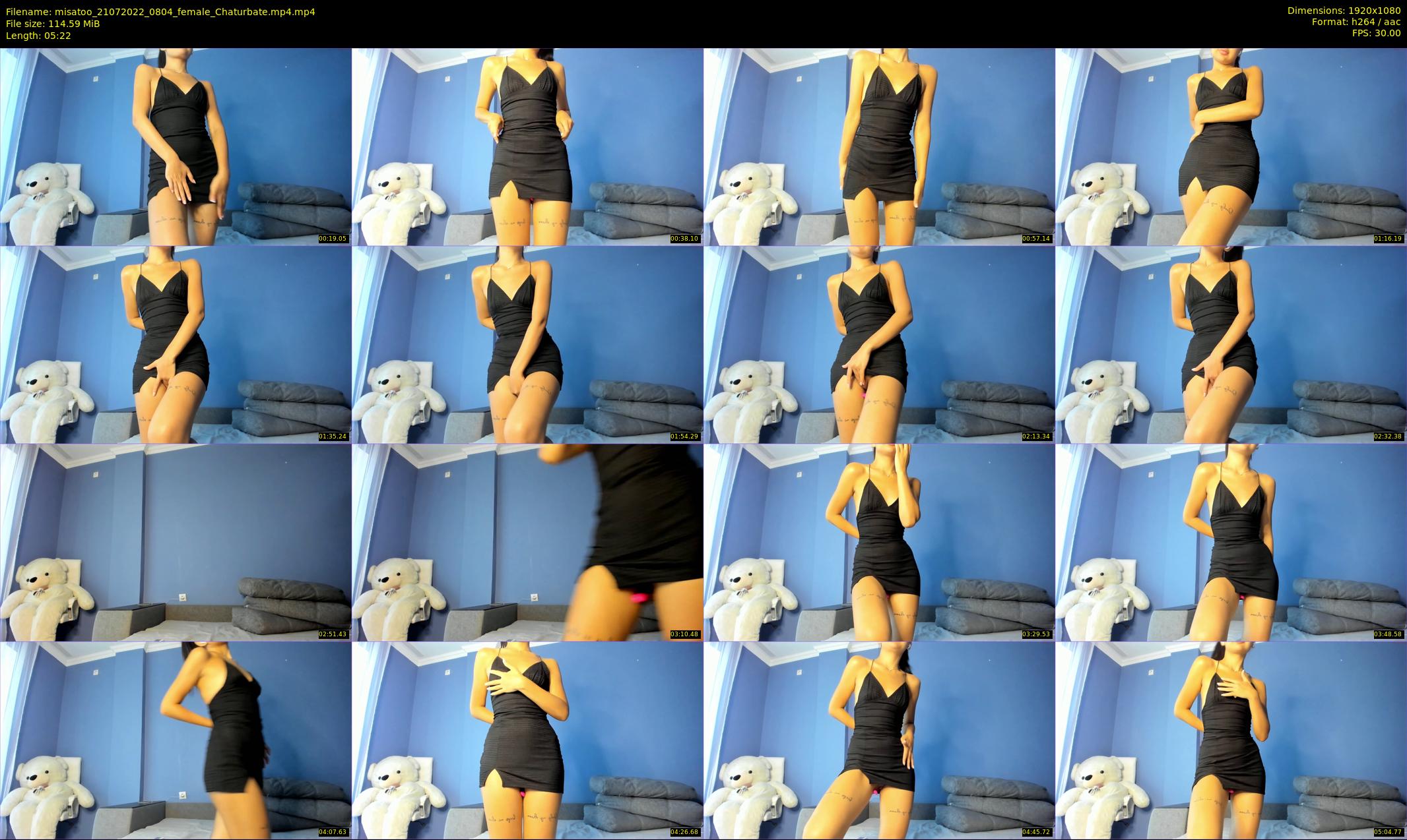 misatoo — 6 minute Chaturbate female cam show recording, 1080p, Jul 21, 2022
